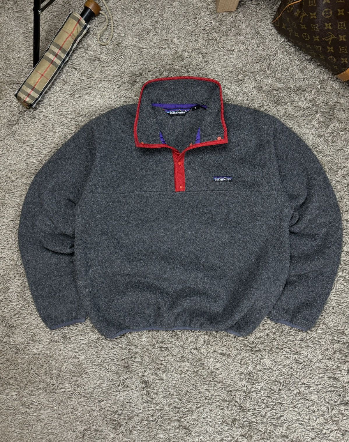 Patagonia × Vintage Vintage fleece polartec Patagonia 90s oryginał outdoors item Size US M / EU 48-50 / 2 - 1 Thumbnail