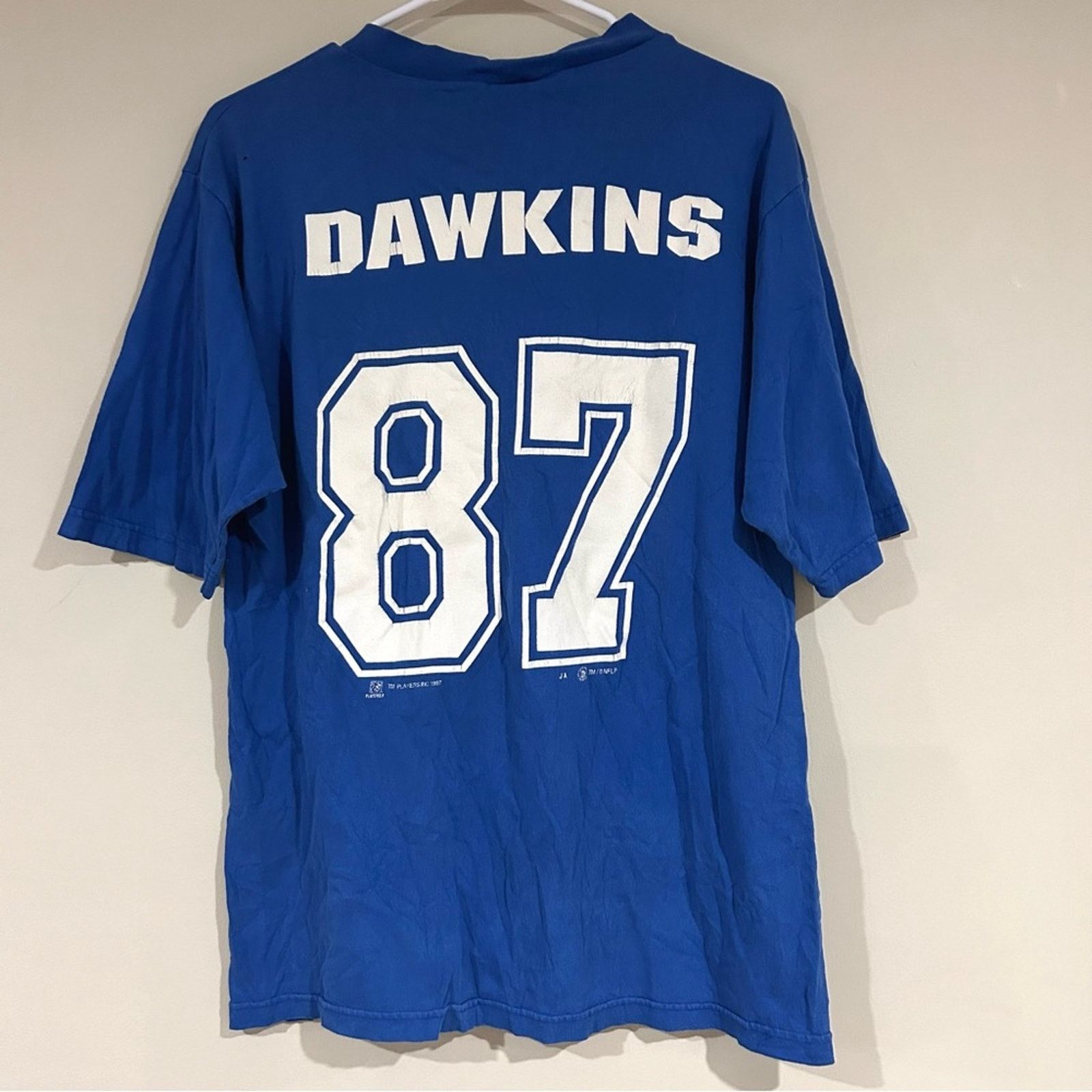 Other Vintage 1997 Indianapolis Colts Sean Dawkins Shirt Size US M / EU 48-50 / 2 - 2 Thumbnail