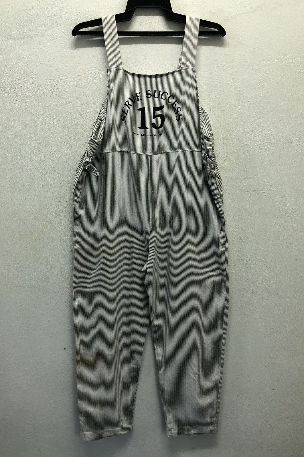 Vintage Vintage Marron De Maman Serve Success 15 Overalls Size 42" / US 20 - 2 Thumbnail