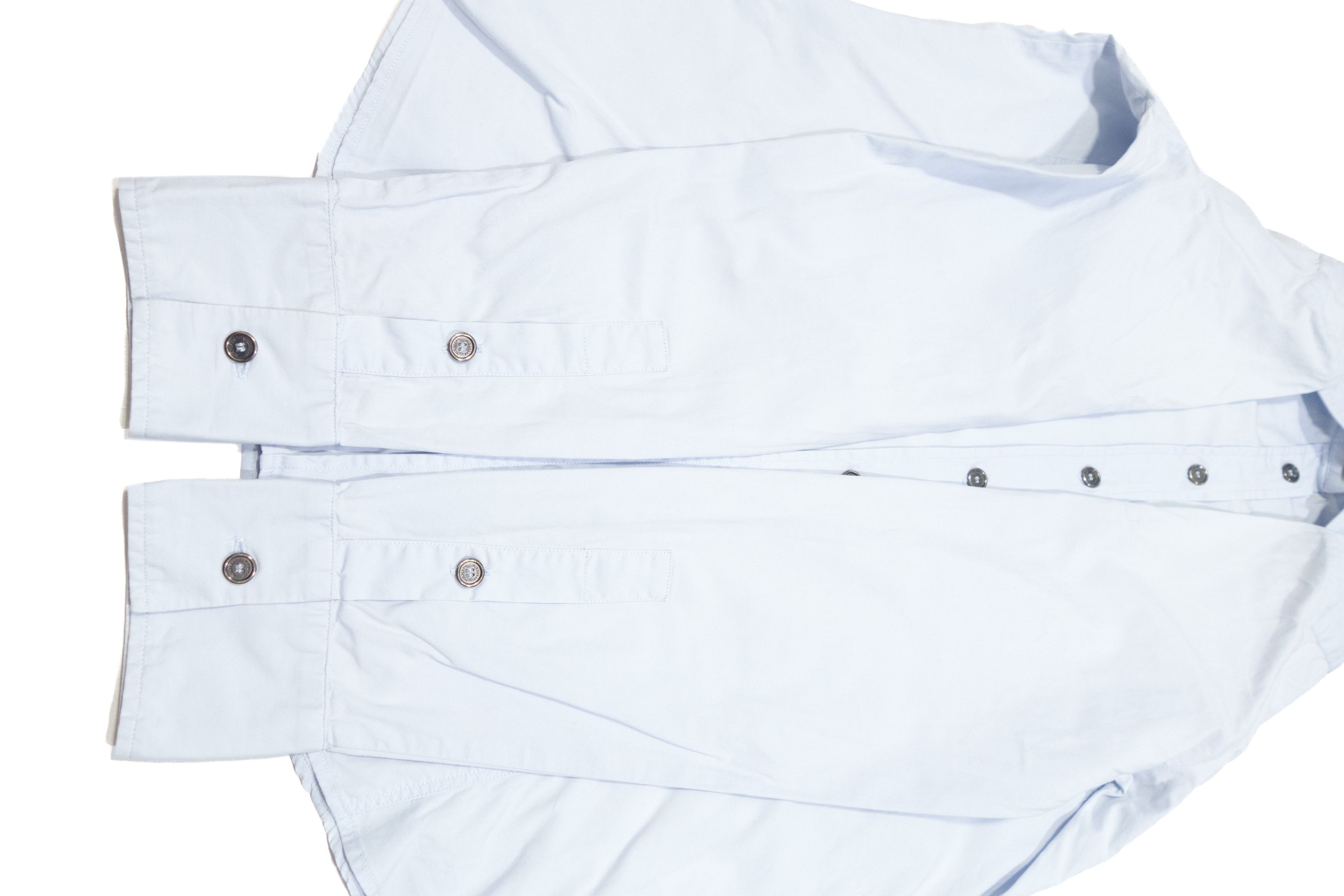 Burberry 00s Nova Check Details Military Style Shirt Made in Italy Size S / US 4 / IT 40 - 5 Thumbnail