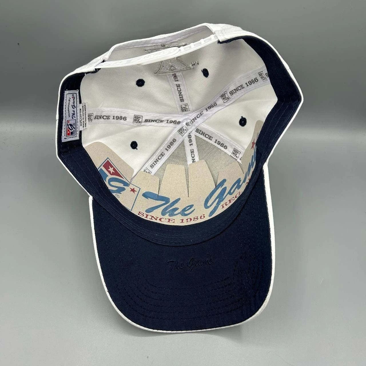The Game Vintage Xavier University Musketeers Hat Men NCAA Snap Back Size ONE SIZE - 2 Thumbnail