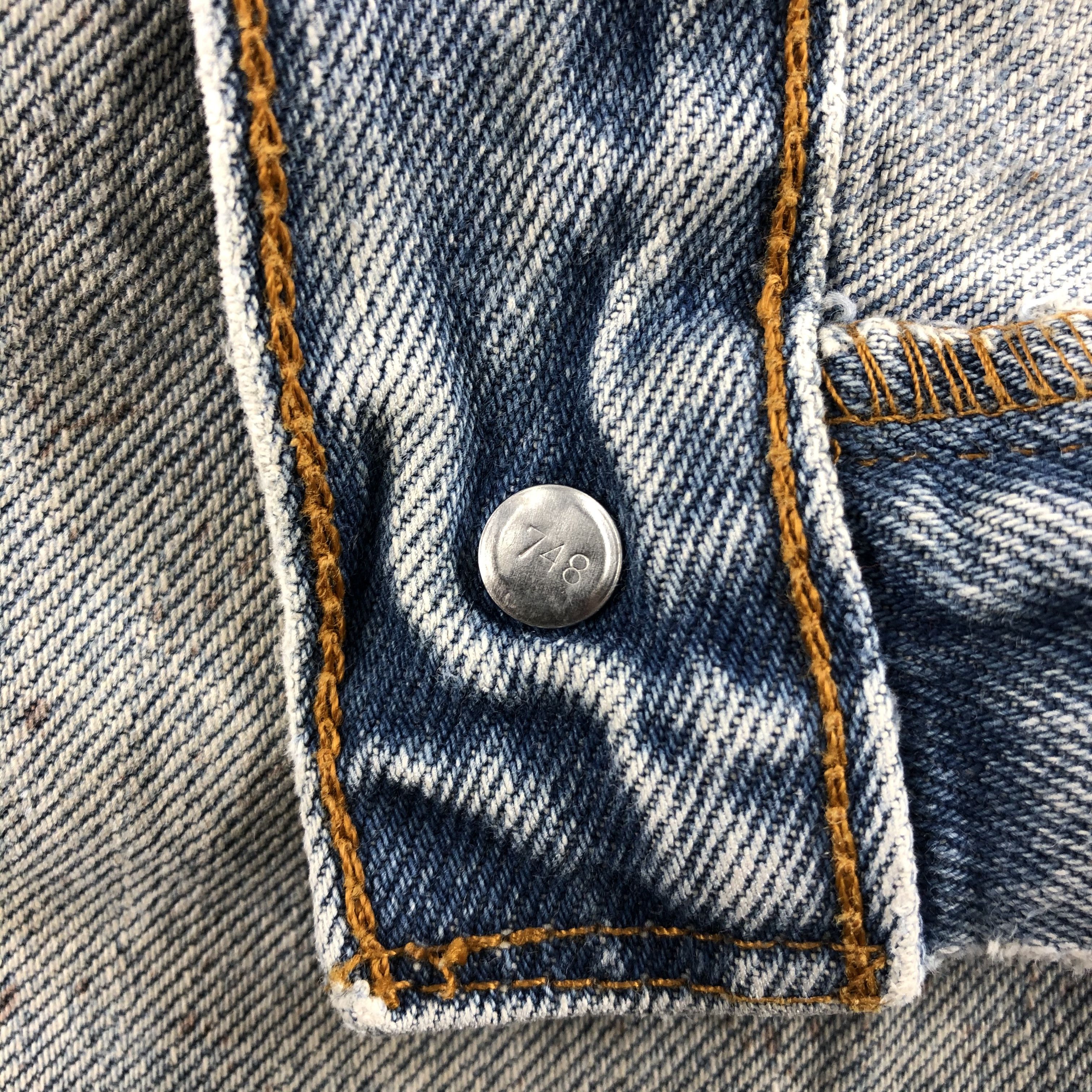 Levi's Vintage Levis 505 Jeans Regular Fit Denim KJ512 Size US 33 - 9 Thumbnail