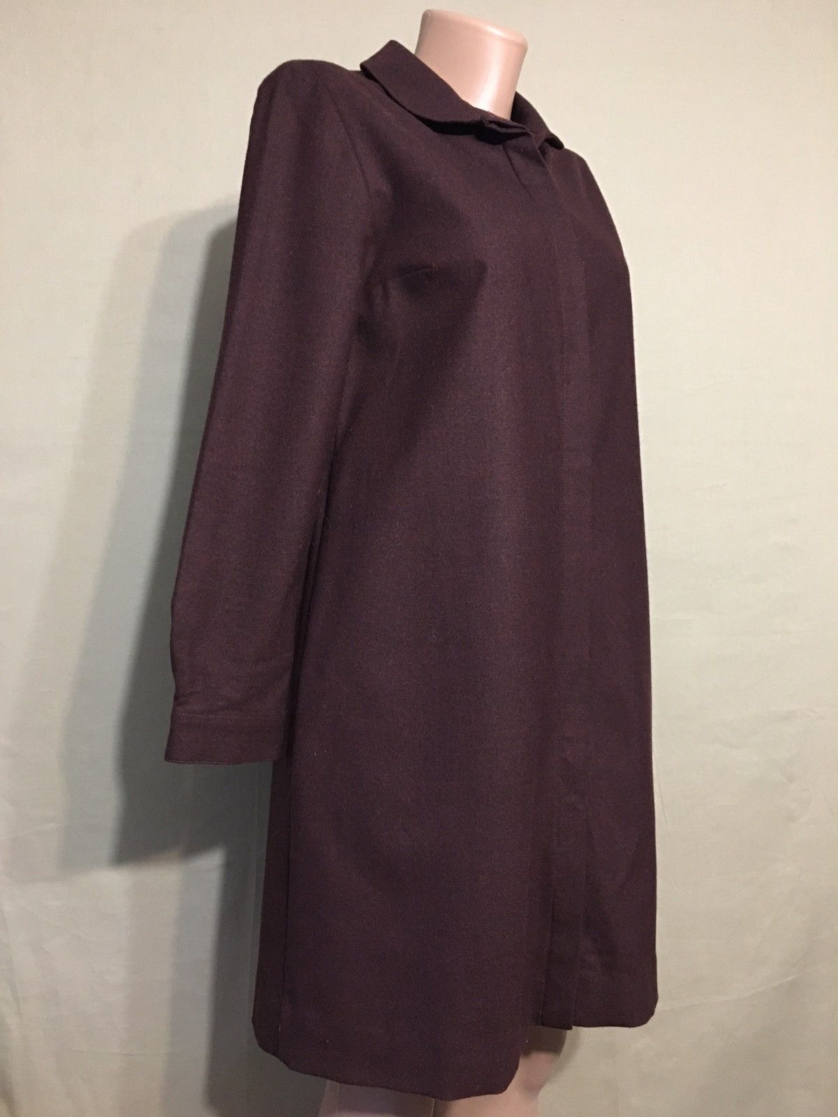 Cos COS Burgundy Wool Dress Women’s Designer Size US 4 Size S / US 4 / IT 40 - 4 Thumbnail