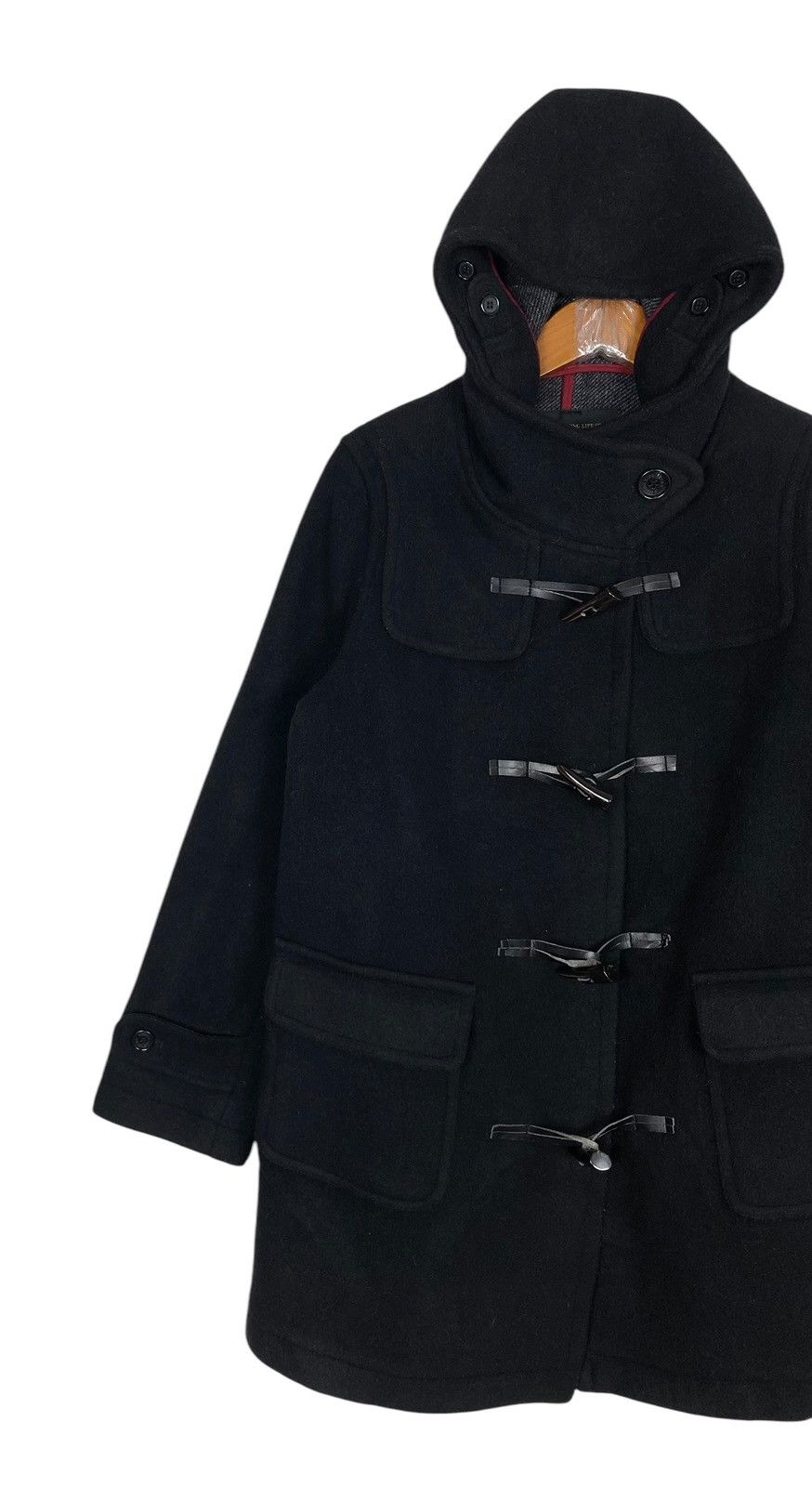 Beams Plus Rare‼️ B’Ming by Beams Duffle Wool Coat Size M / US 6-8 / IT 42-44 - 2 Thumbnail
