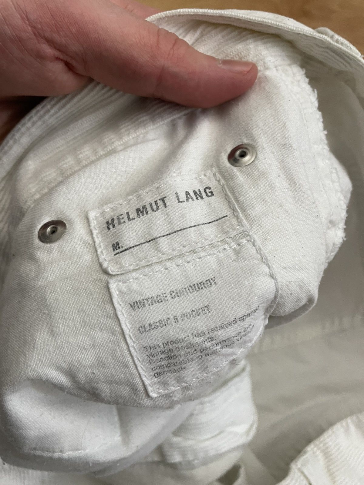 Helmut Lang Helmut lang cord pants Size US 36 / EU 52 - 3 Thumbnail