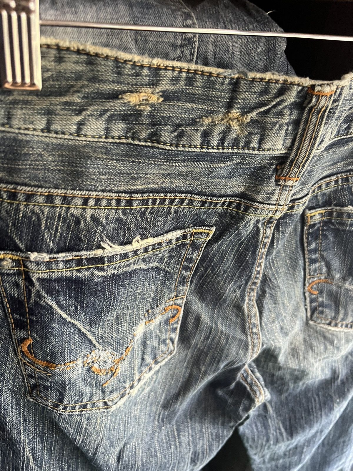 Edwin 🔥Something Edwin Vienus Bliss Distressed Denim Size 30" / US 8 / IT 44 - 16 Thumbnail