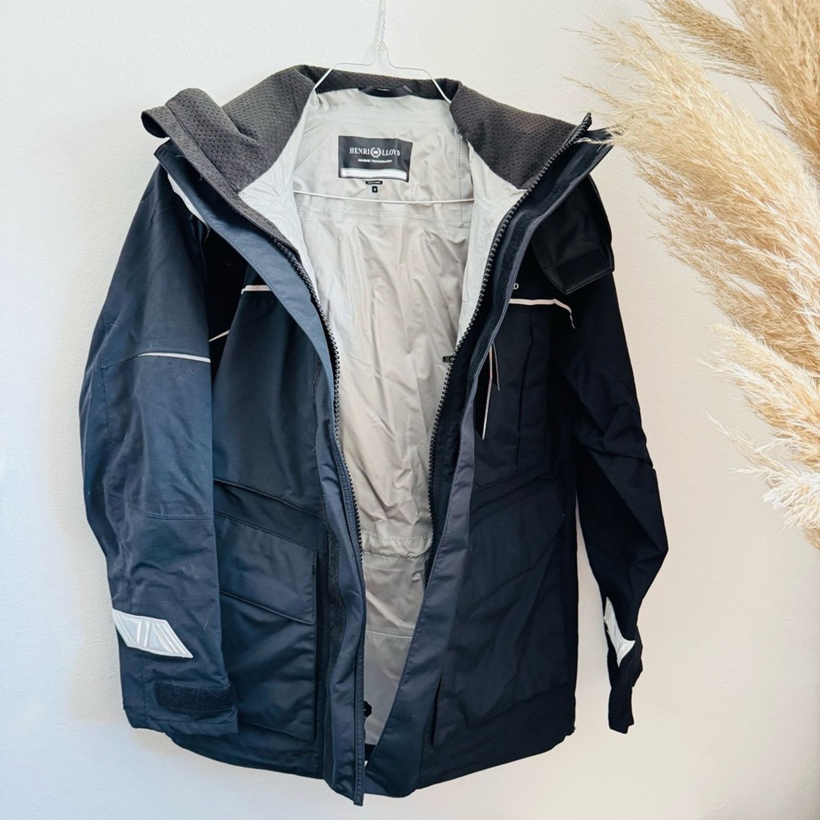 Henri Lloyd NEW Henri Lloyd $995 Black Jacket Waterproof Sailing Coat S Size S / US 4 / IT 40 - 4 Thumbnail