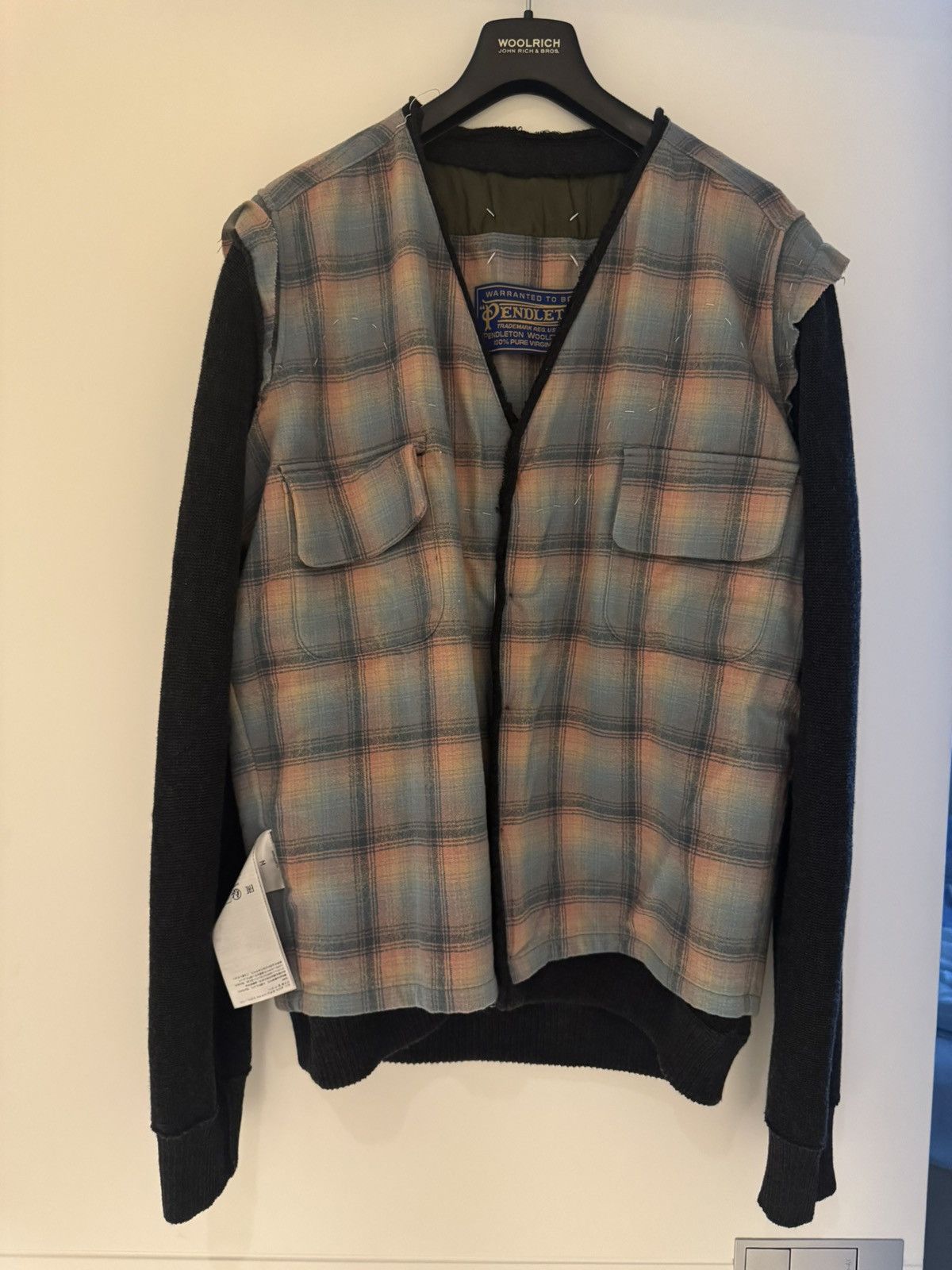 Maison Margiela × Pendleton Maison Margiela x Pendleton wool cardigan Size US M / EU 48-50 / 2 - 8 Thumbnail