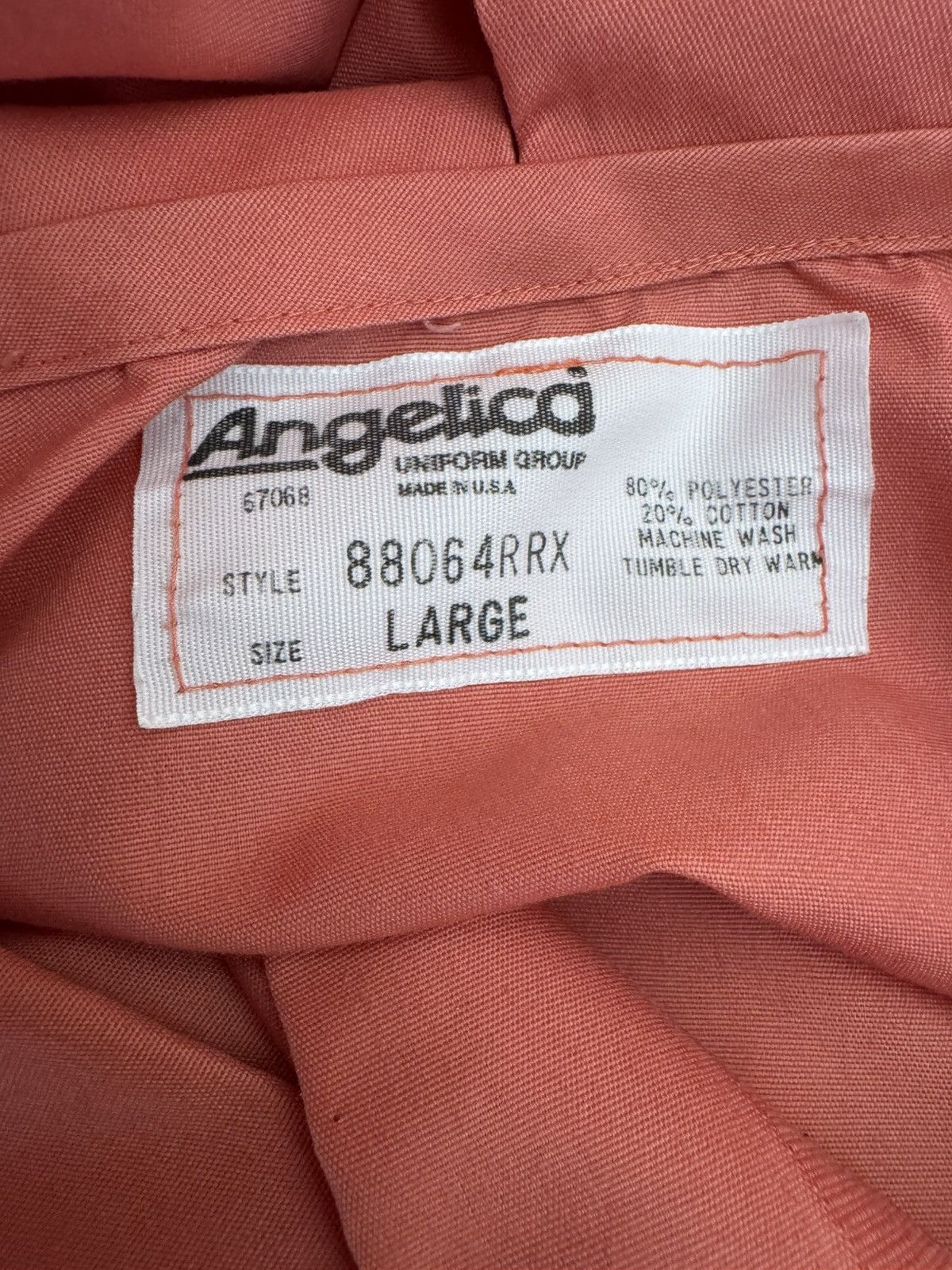 Other Vintage Angelica large Pink Ladies blazer coat long length Size L / US 10 / IT 46 - 5 Thumbnail