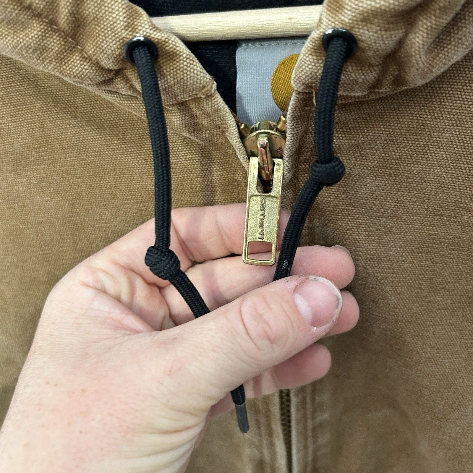 Carhartt Carhartt Hooded Quilt-Lined Active Jacket “Brown” J130-211 Size US XL / EU 56 / 4 - 12 Thumbnail