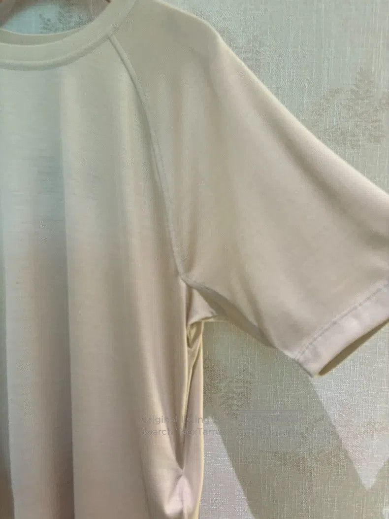 Loro Piana Loro Piana Women's Crew Neck Short Sleeve Top Size M / US 6-8 / IT 42-44 - 2 Thumbnail