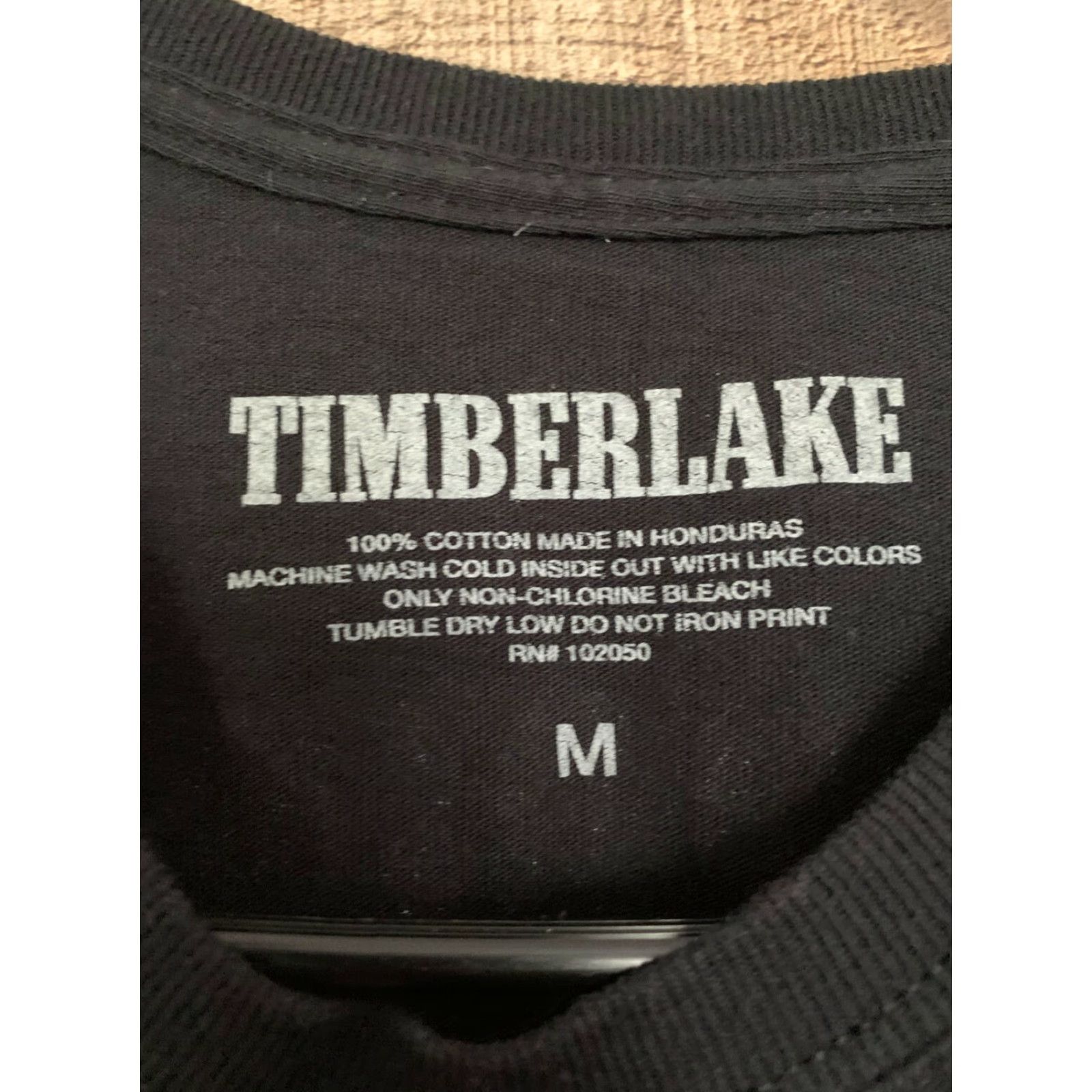 Timberland Justin Timberlake Concert T Shirt - Unisex Size Medium - Man of the Woods Tour Size US M / EU 48-50 / 2 - 2 Thumbnail