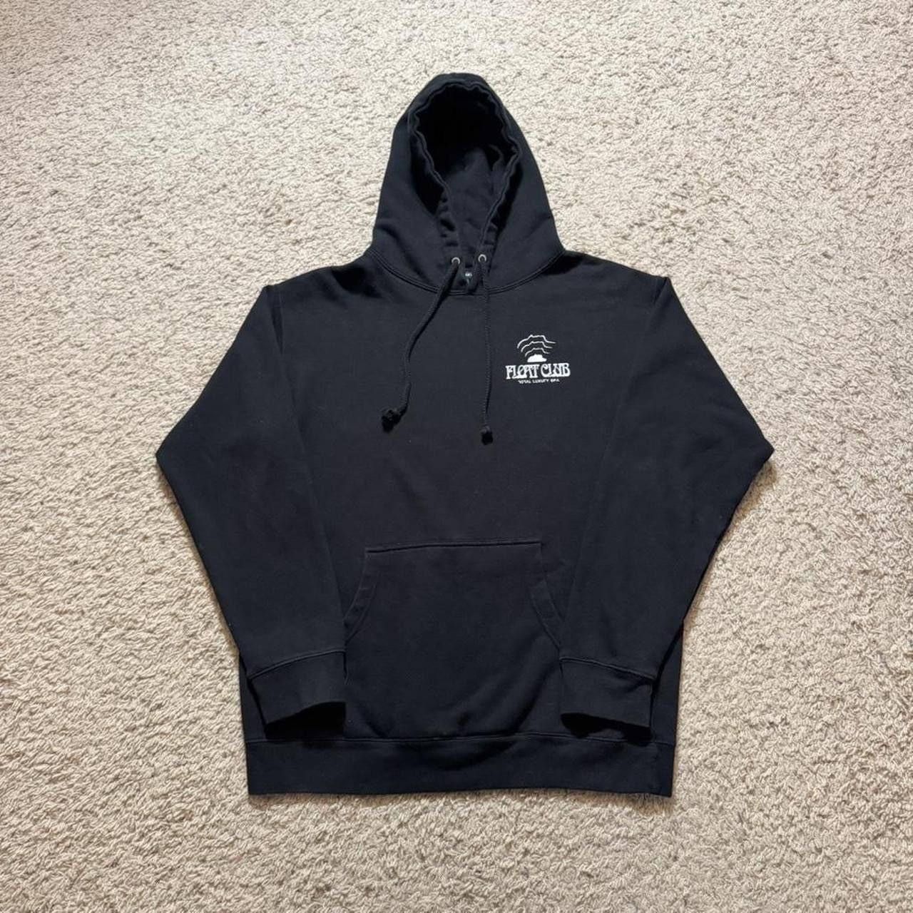 Total Luxury Spa Total Luxury Spa Designer Black Double Sided Hoodie L Size US L / EU 52-54 / 3 - 2 Thumbnail