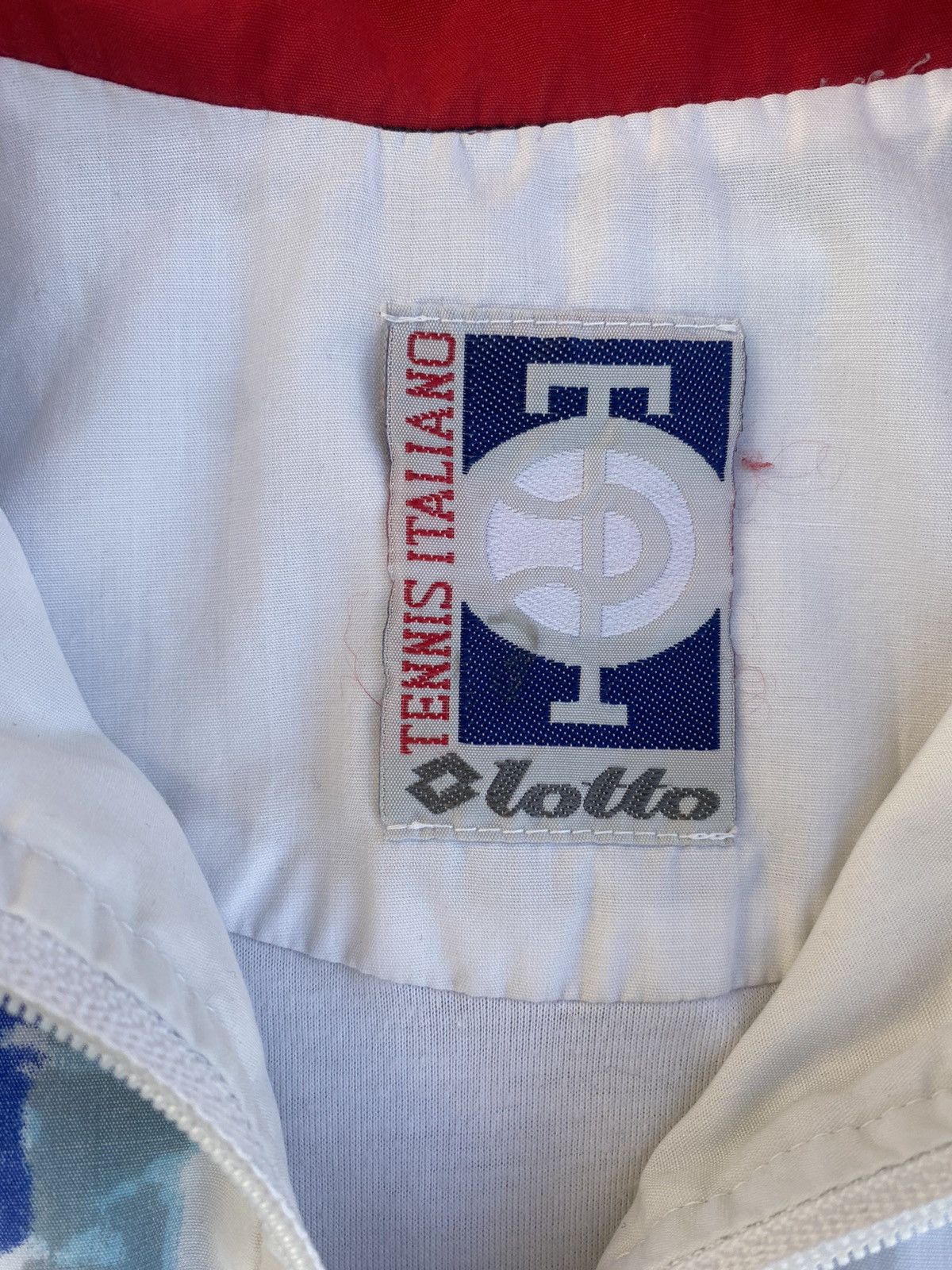 Lotto Sport Lotto Vintage 90s Tennis Italiano Windbreaker Jacket Size US M / EU 48-50 / 2 - 7 Thumbnail