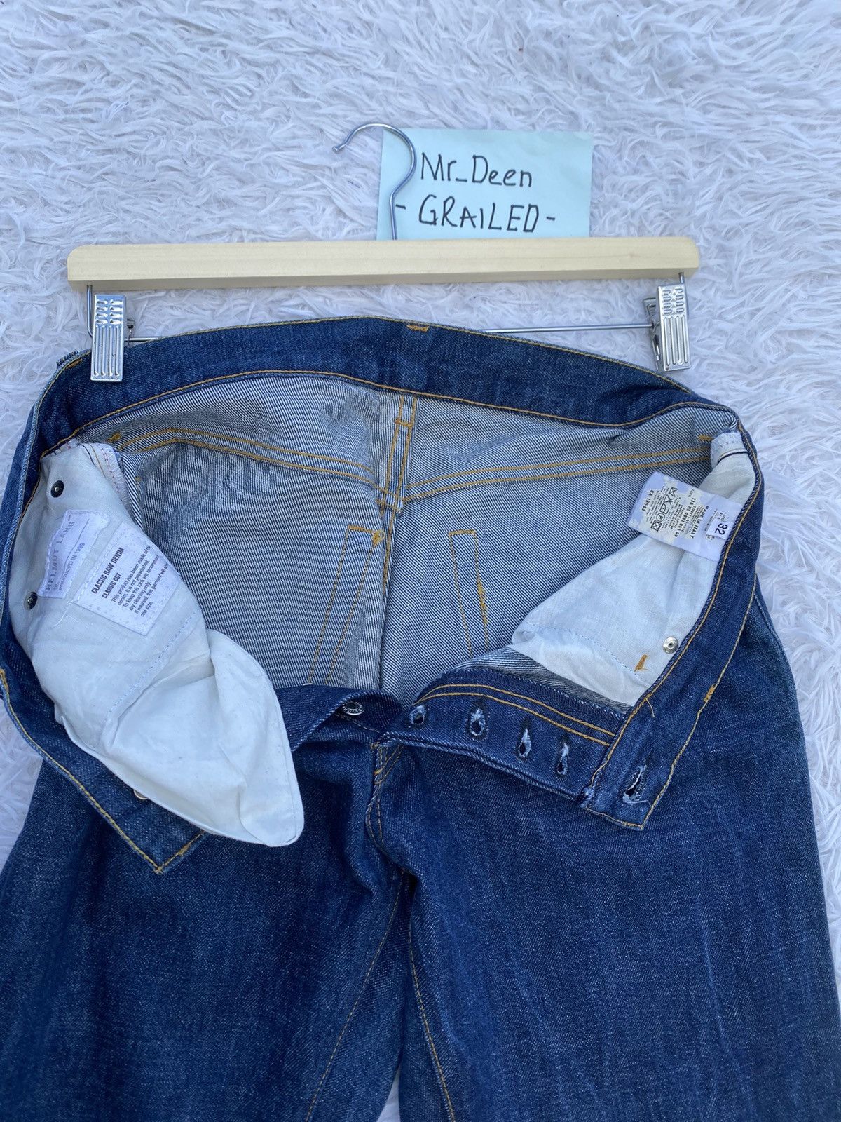 Helmut Lang Rare Helmut Lang Classic Raw Denim Produced 1999 Size US 32 / EU 48 - 7 Thumbnail