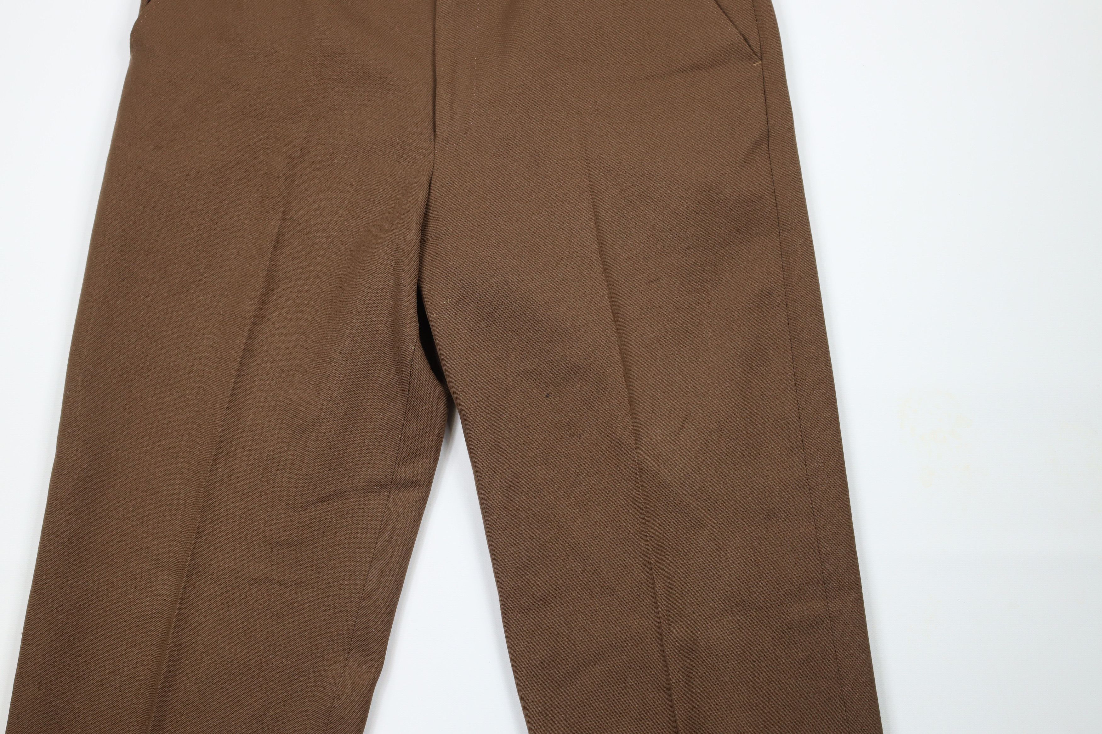 Paul Smith × Vintage Vintage 90s Paul Smith Bergdorf Goodman Wool Pants Brown Size US 36 / EU 52 - 3 Thumbnail