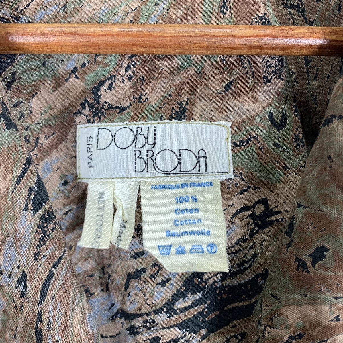 Designer × Vintage Vintage 80s Doby Broda France Fashion Designer Double Breast Size M / US 6-8 / IT 42-44 - 8 Thumbnail