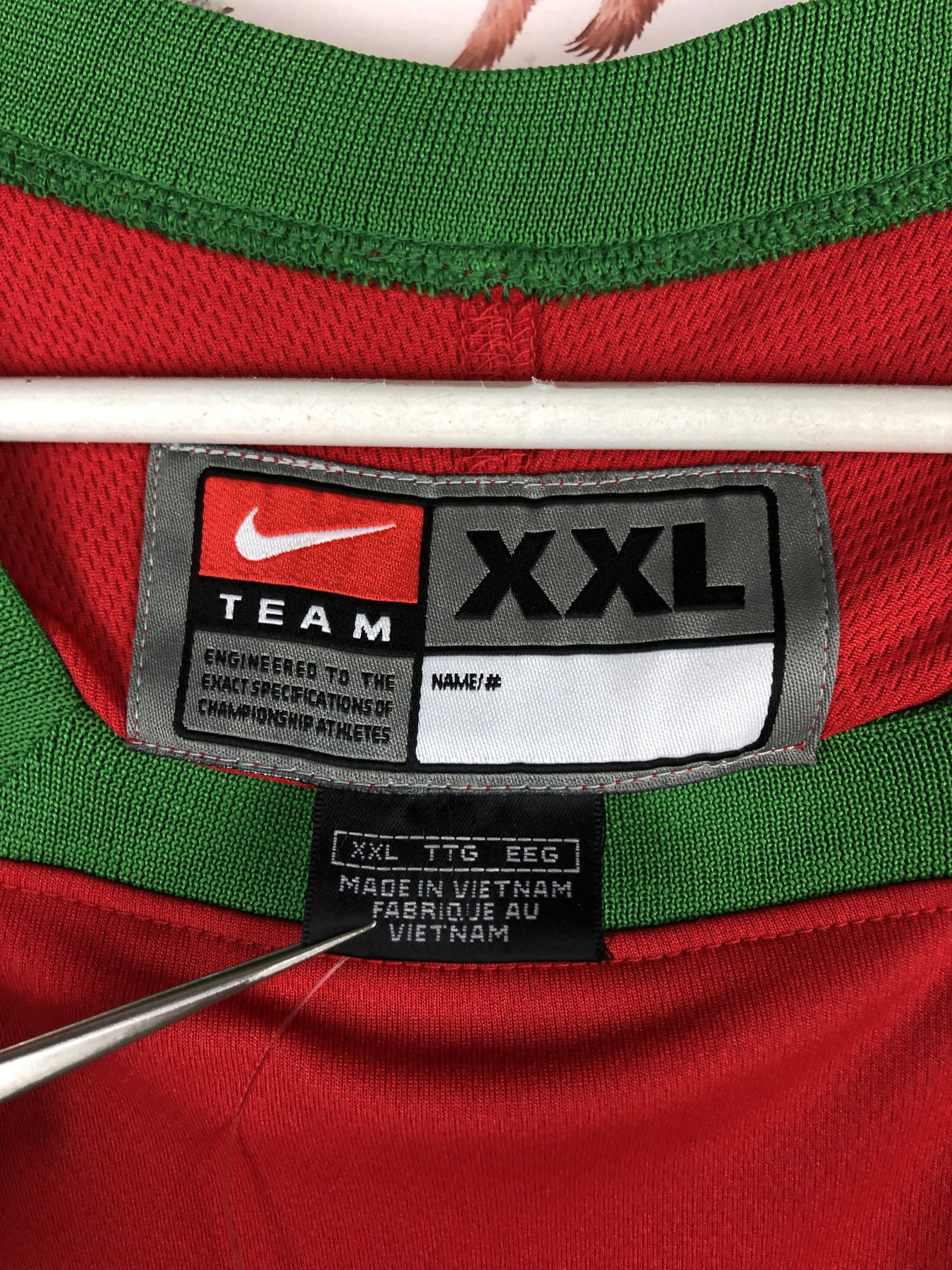 Nike Vintage Nike Hungary Ice Hockey Jersey Shirt Long Sleeve New Size US XXL / EU 58 / 5 - 3 Thumbnail
