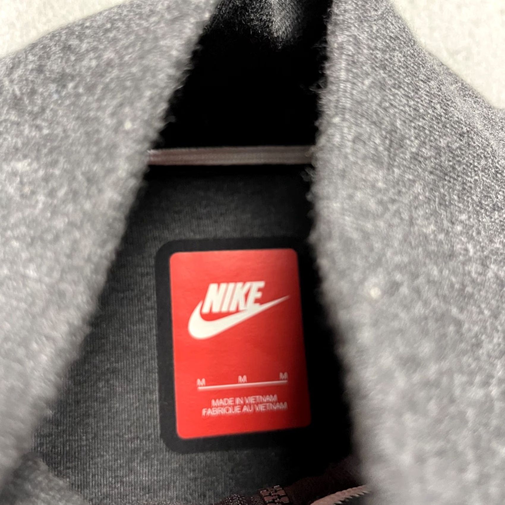 Nike Nike Tech Jacket Mens M Gray Full Zip NSW Sportswear Fleece Full Zip Gym Size US M / EU 48-50 / 2 - 4 Thumbnail