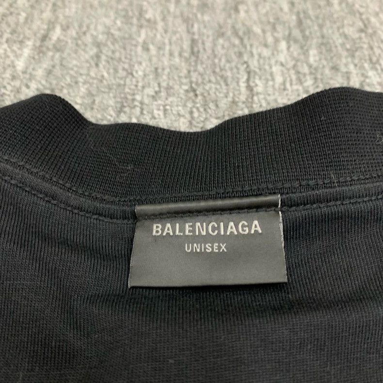 Balenciaga Balenciaga Black reversible mirror short sleeve Size US M / EU 48-50 / 2 - 6 Thumbnail