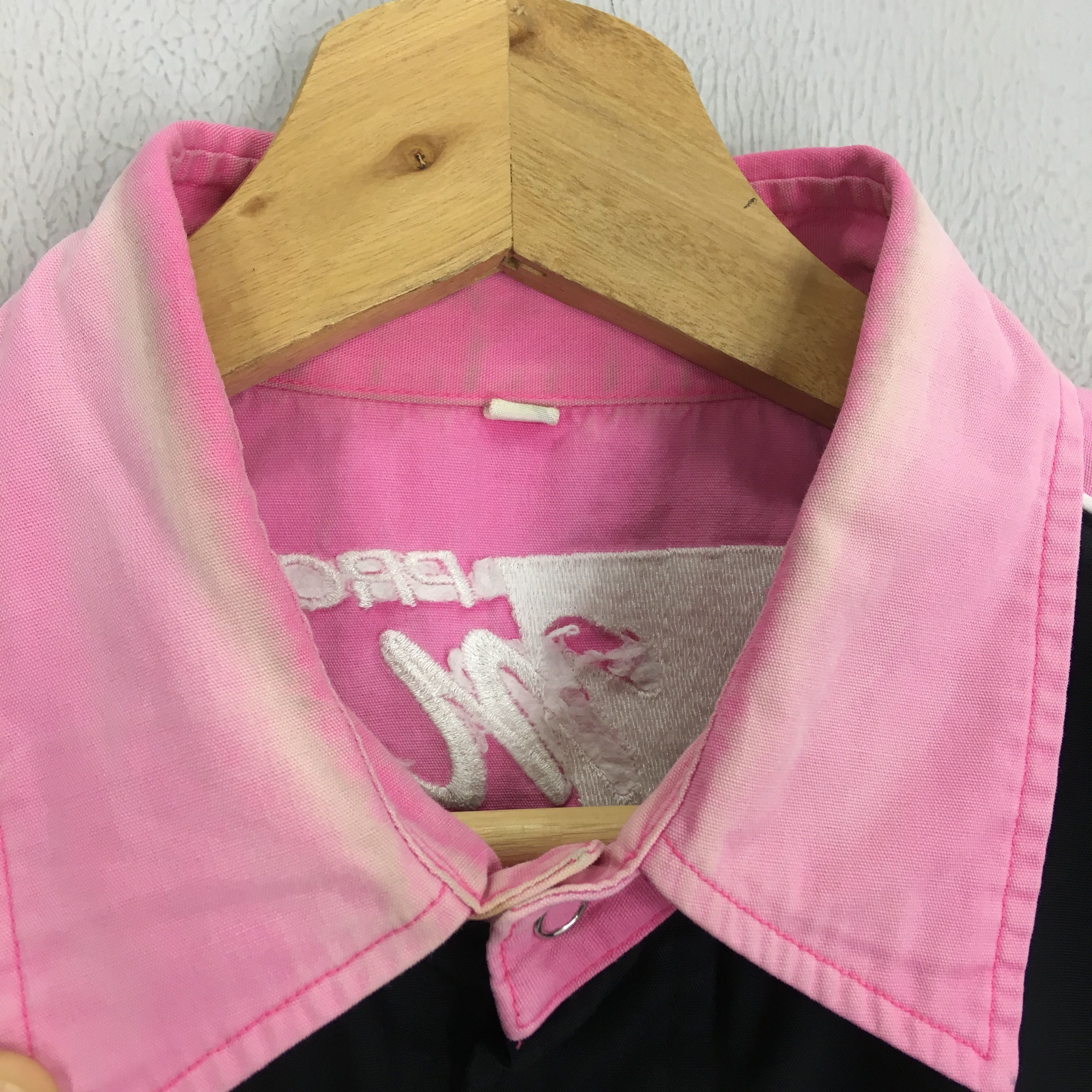 Japanese Brand Vintage Exedy Pro Staff Racing Japan Work Shirt Size US L / EU 52-54 / 3 - 9 Thumbnail