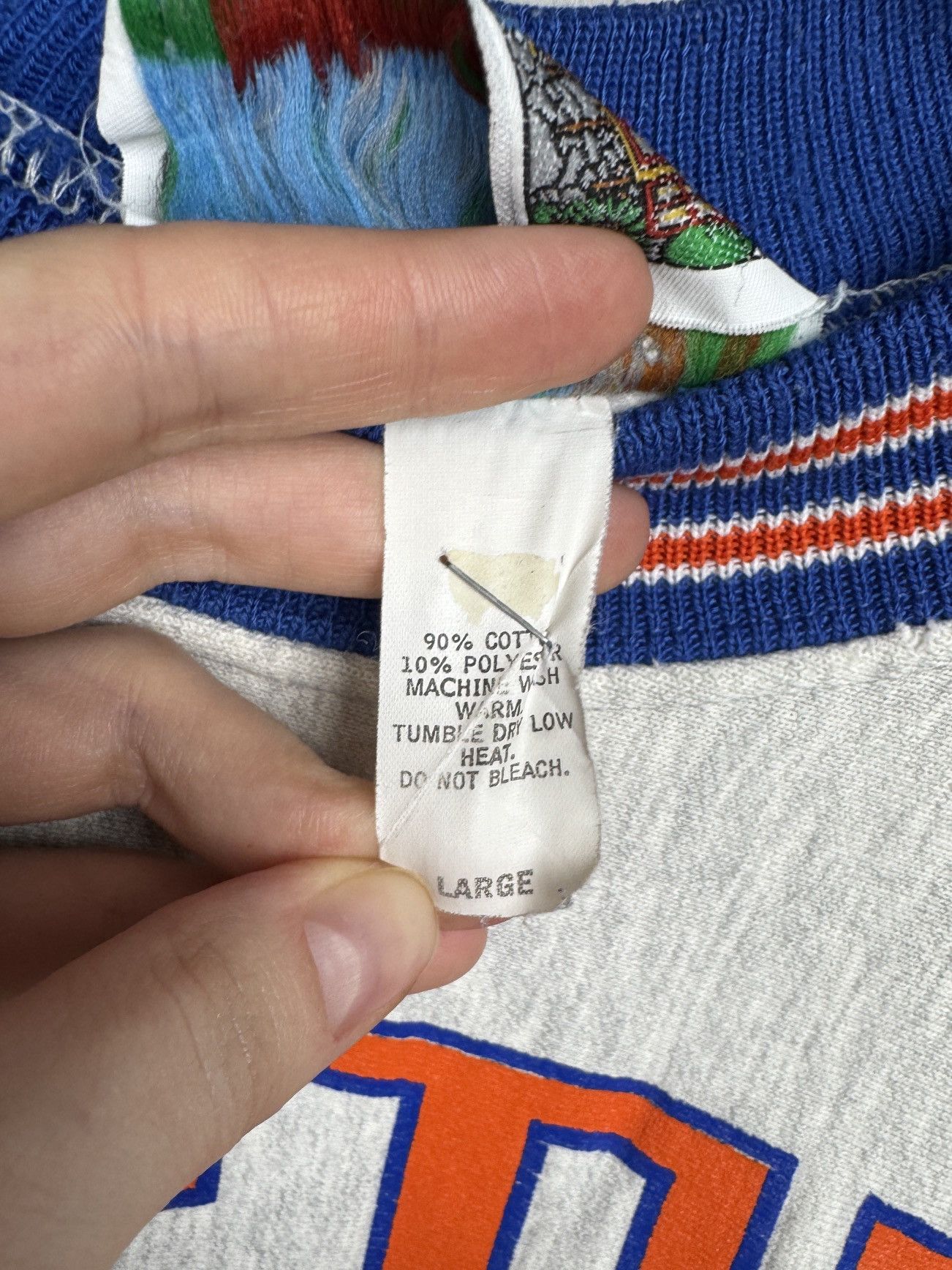 Vintage Vintage UTEP University Texas El Paso Sweatshirt 90s College Size US L / EU 52-54 / 3 - 11 Thumbnail