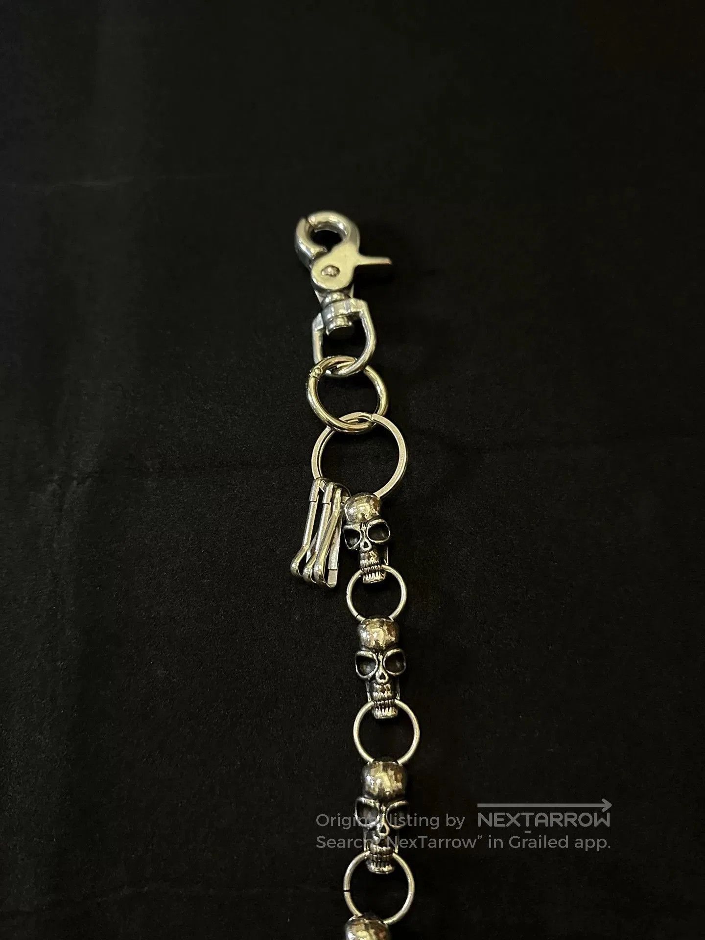 Vintage Vintage 90s Skull Pant Wallet Chain. Size ONE SIZE - 4 Thumbnail