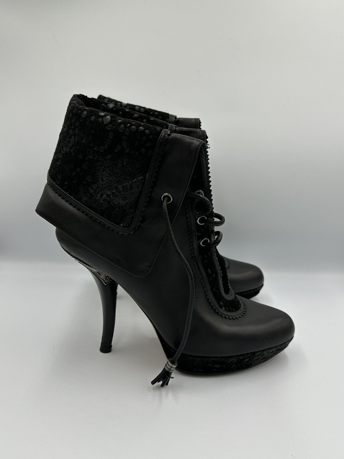 Dior Christian Dior leather lace up Boots very rare Size US 9 / IT 39 - 5 Thumbnail