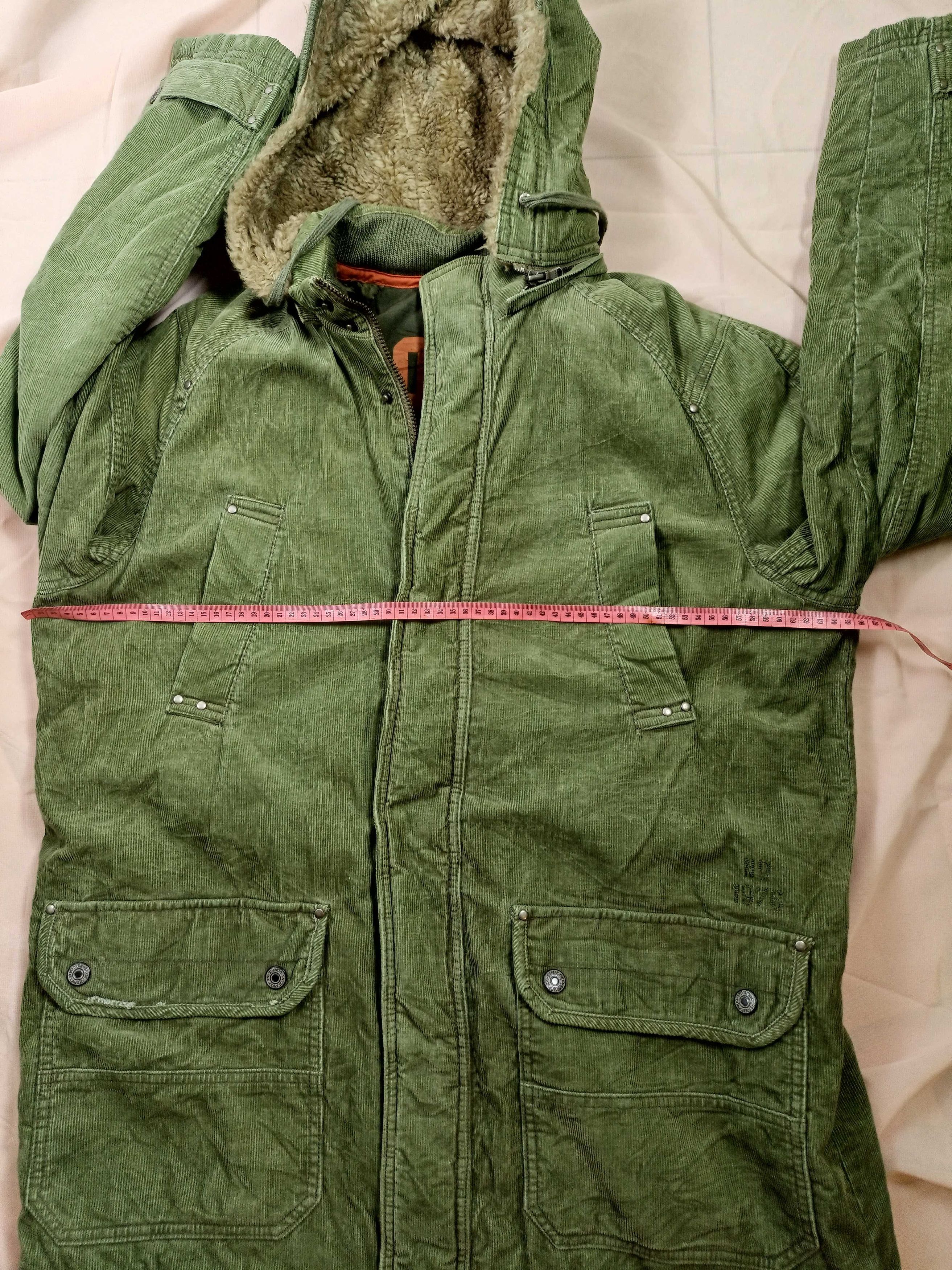Other C.O.A.X Fur Corduroy Removable Hoodie Jacket Size US XL / EU 56 / 4 - 9 Thumbnail