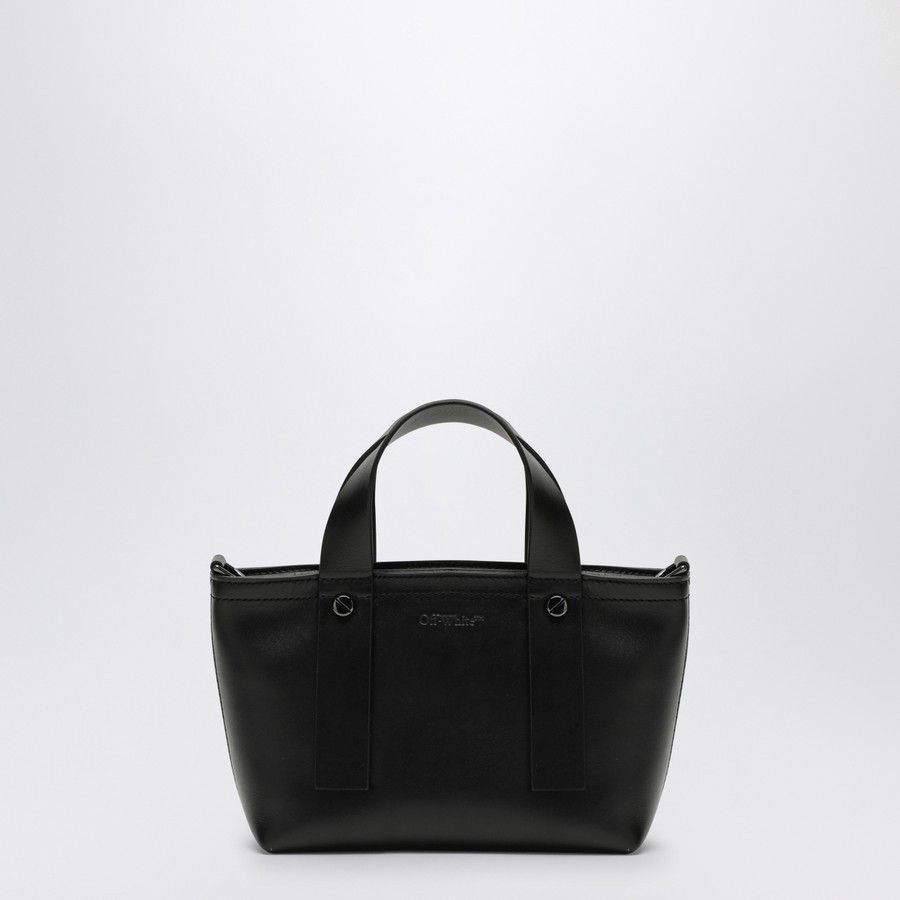 Off-White o1d2blof0924 Size: OS / Leather Handbag With Logo in Black Size ONE SIZE - 3 Thumbnail