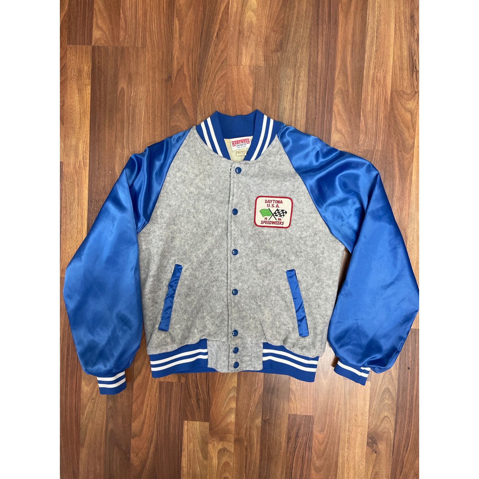 Vintage Vintage 1986 Daytona Speedweeks Hartwell Jacket S Size US S / EU 44-46 / 1 - 1 Thumbnail