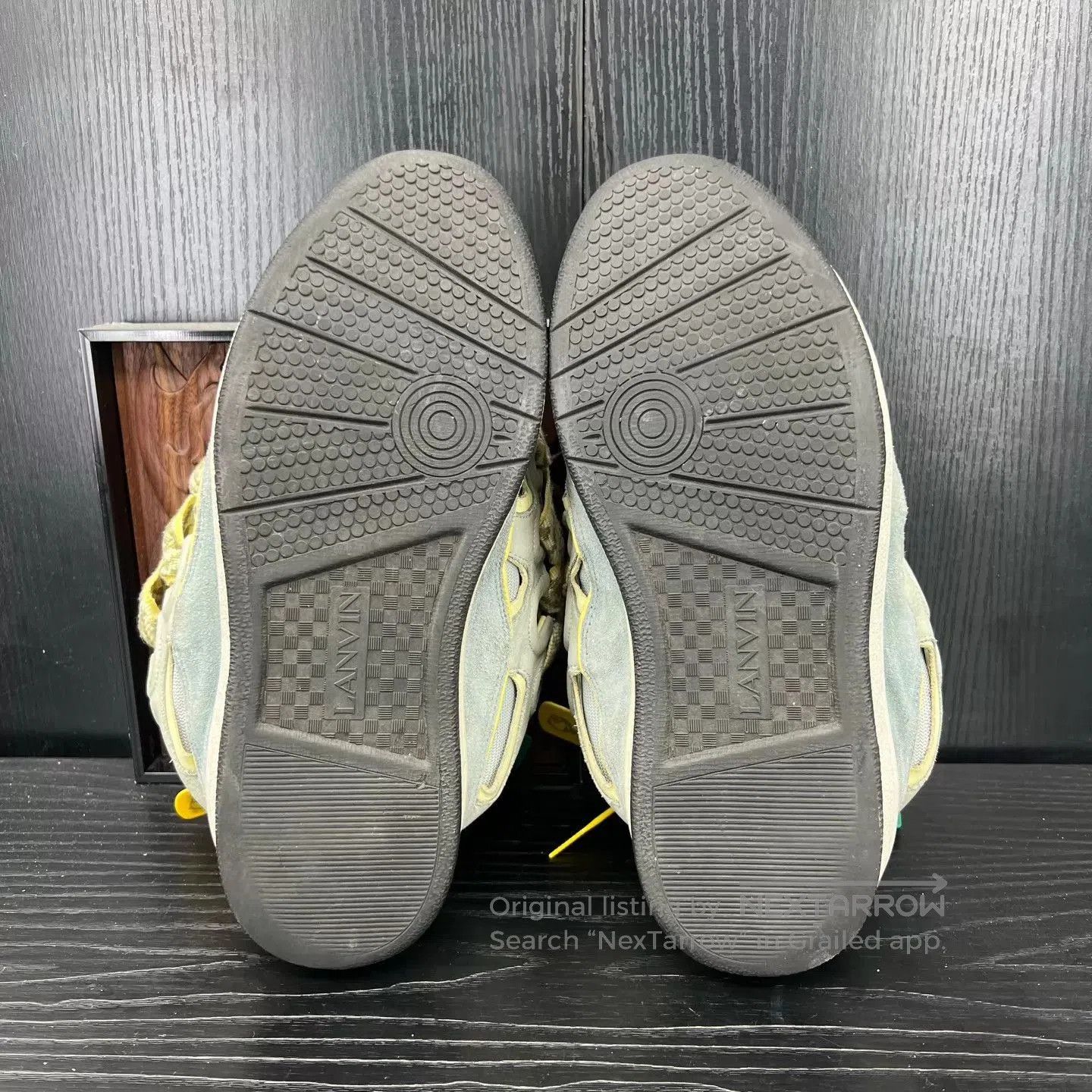 Lanvin Multi-Color Patterned High-Top Sneakers. Size US 9 / EU 42 - 6 Thumbnail