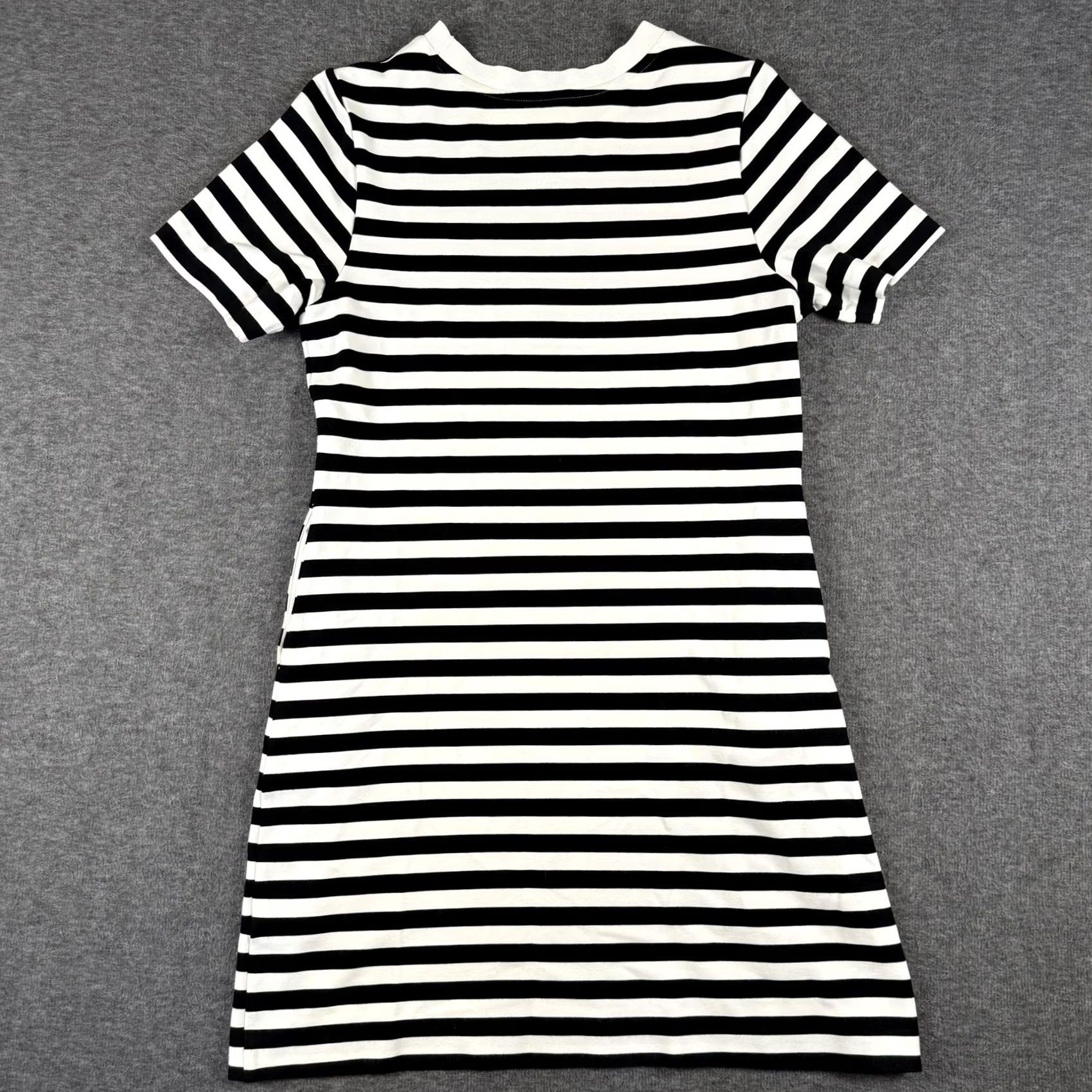 Nordstrom Nordstrom Shirt Dress Womens XS Striped Short Sleeve Stretch Casual Size XS / US 0-2 / IT 36-38 - 5 Thumbnail