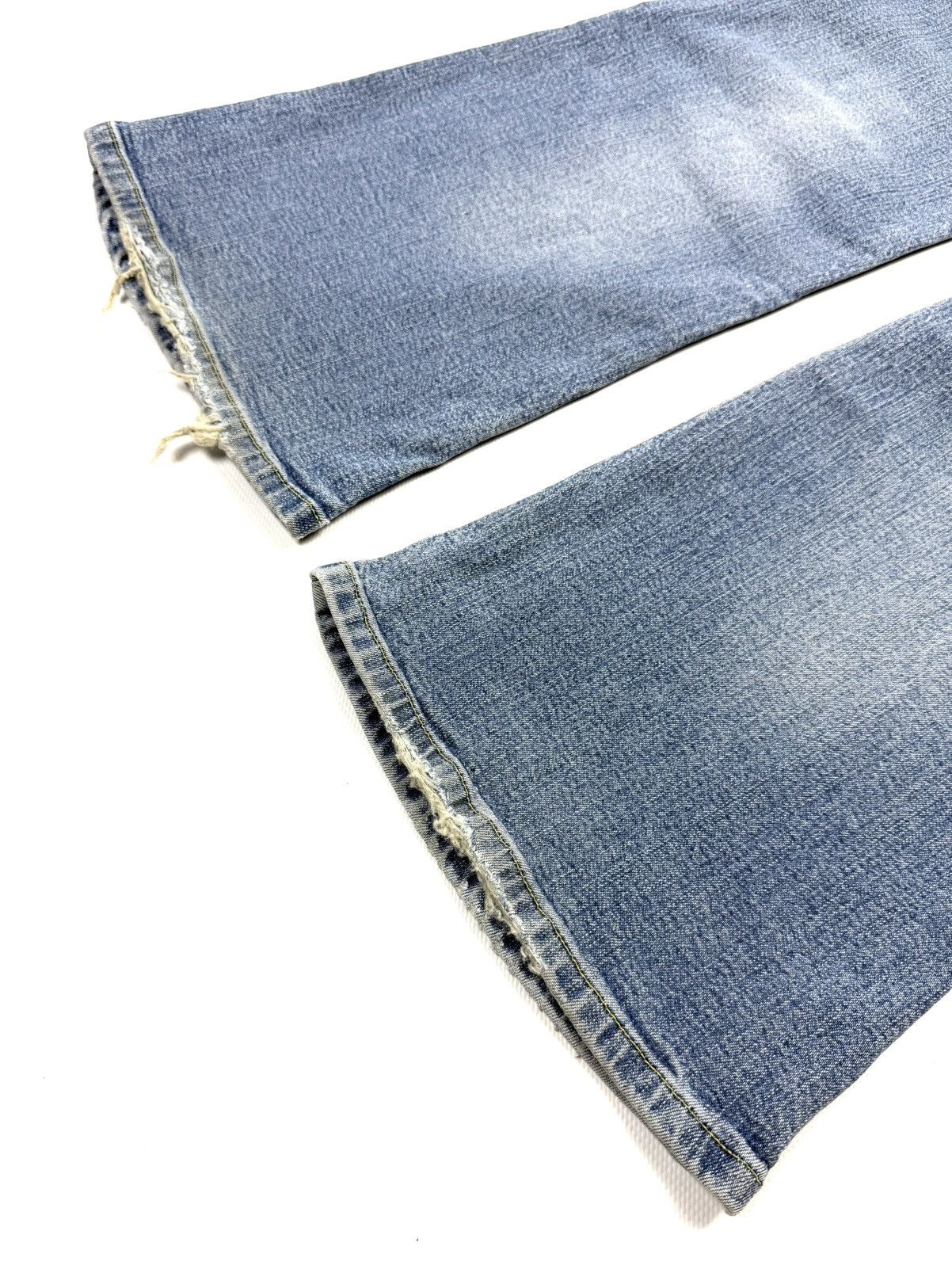 Miss Sixty Rare Miss Sixty Y2K Flared Jeans Blue Vintage 31 Faded Denim Size 31" - 12 Thumbnail