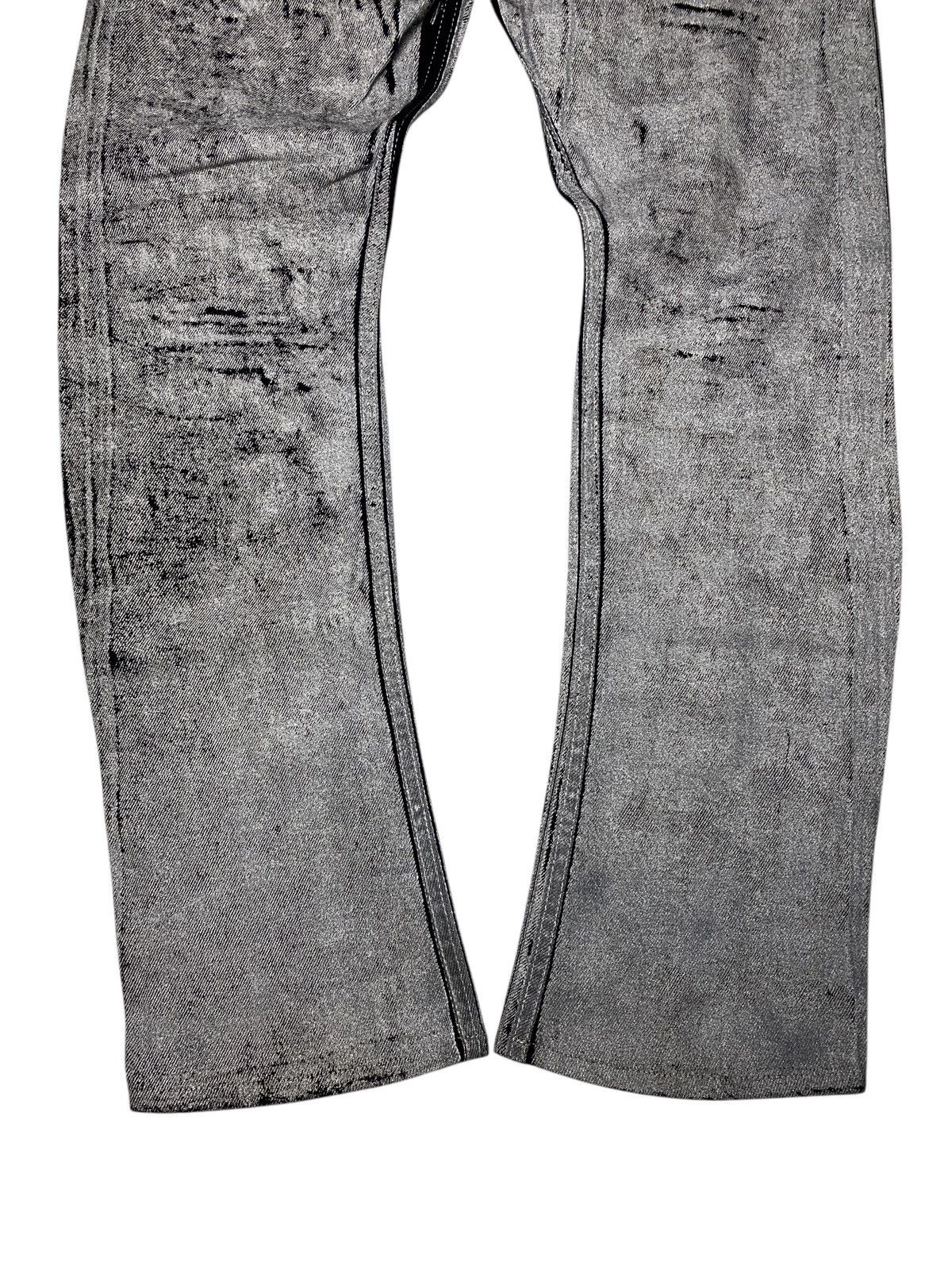 If Six Was Nine 2000's Varentine Seawash Studded Buckle Waxed Jeans Size US 28 / EU 44 - 12 Thumbnail