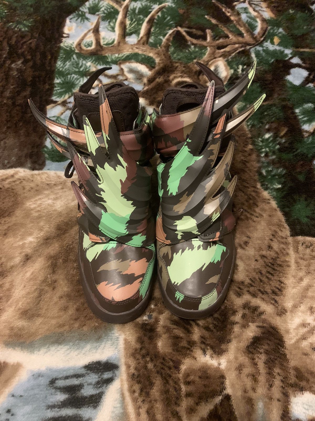 Adidas × Jeremy Scott Jeremy Scott Wings 3.0 “Camo” | Grailed