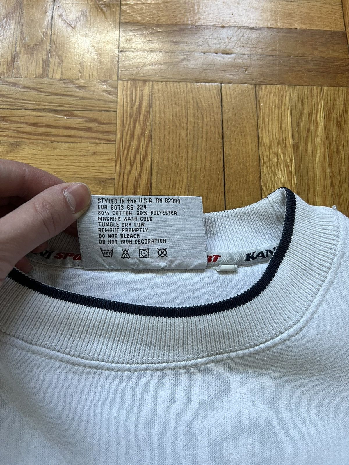 Karl Kani Sweatshirt Karl Kani Big Logo Vintage 90’s Boxy Fit 63x61 cm Size US L / EU 52-54 / 3 - 5 Thumbnail
