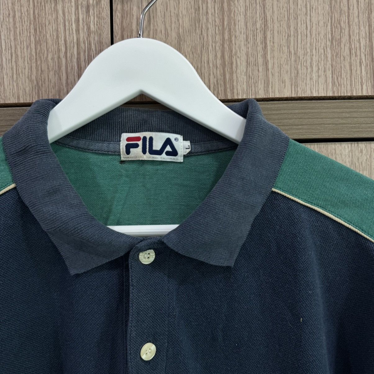 Fila Fila VINTAGE Polo Shirt Sz L Size US L / EU 52-54 / 3 - 4 Thumbnail