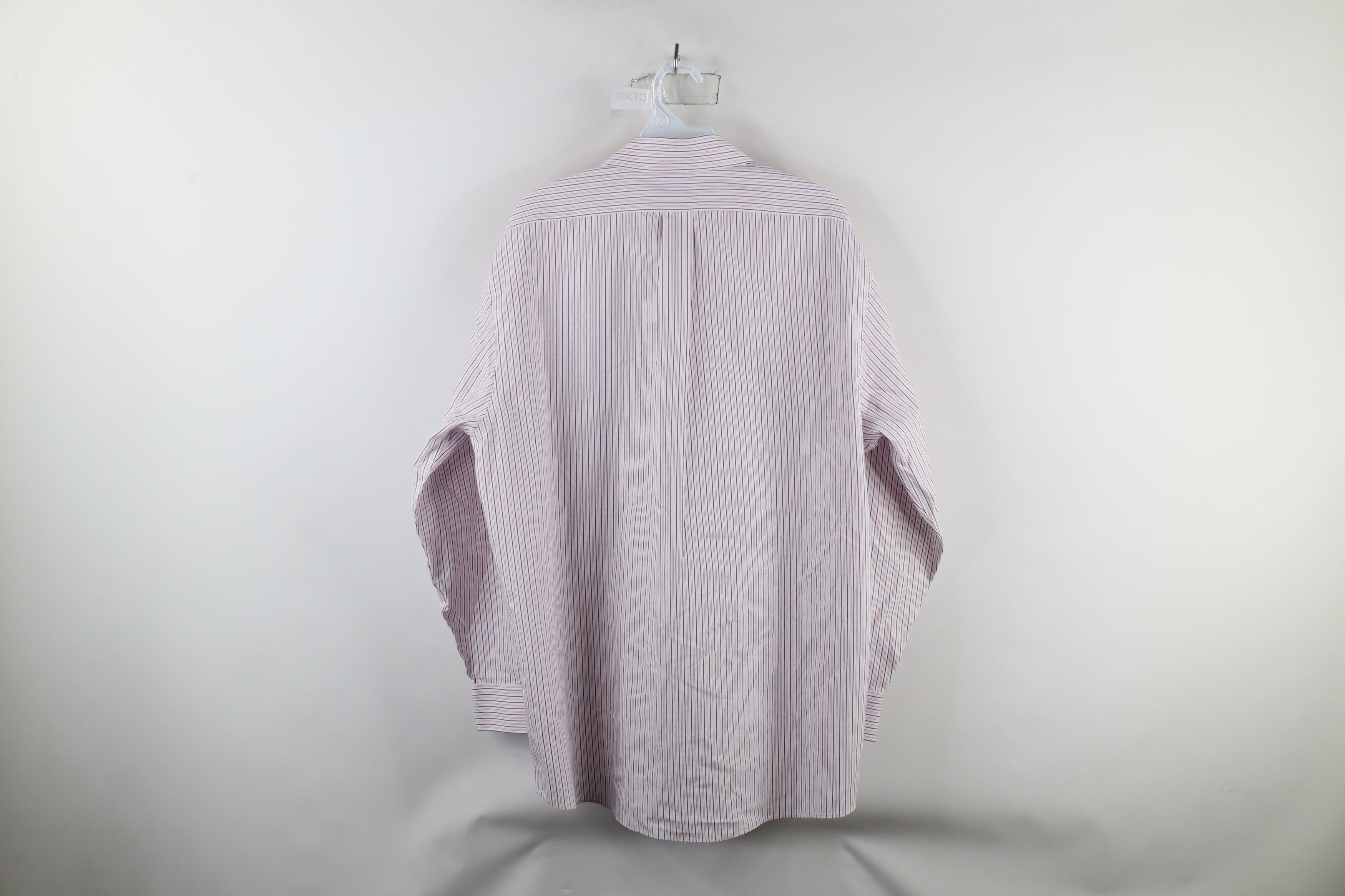 Brooks Brothers × Vintage Vintage Brooks Brothers Striped Collared Button Shirt Cotton Size US L / EU 52-54 / 3 - 7 Thumbnail