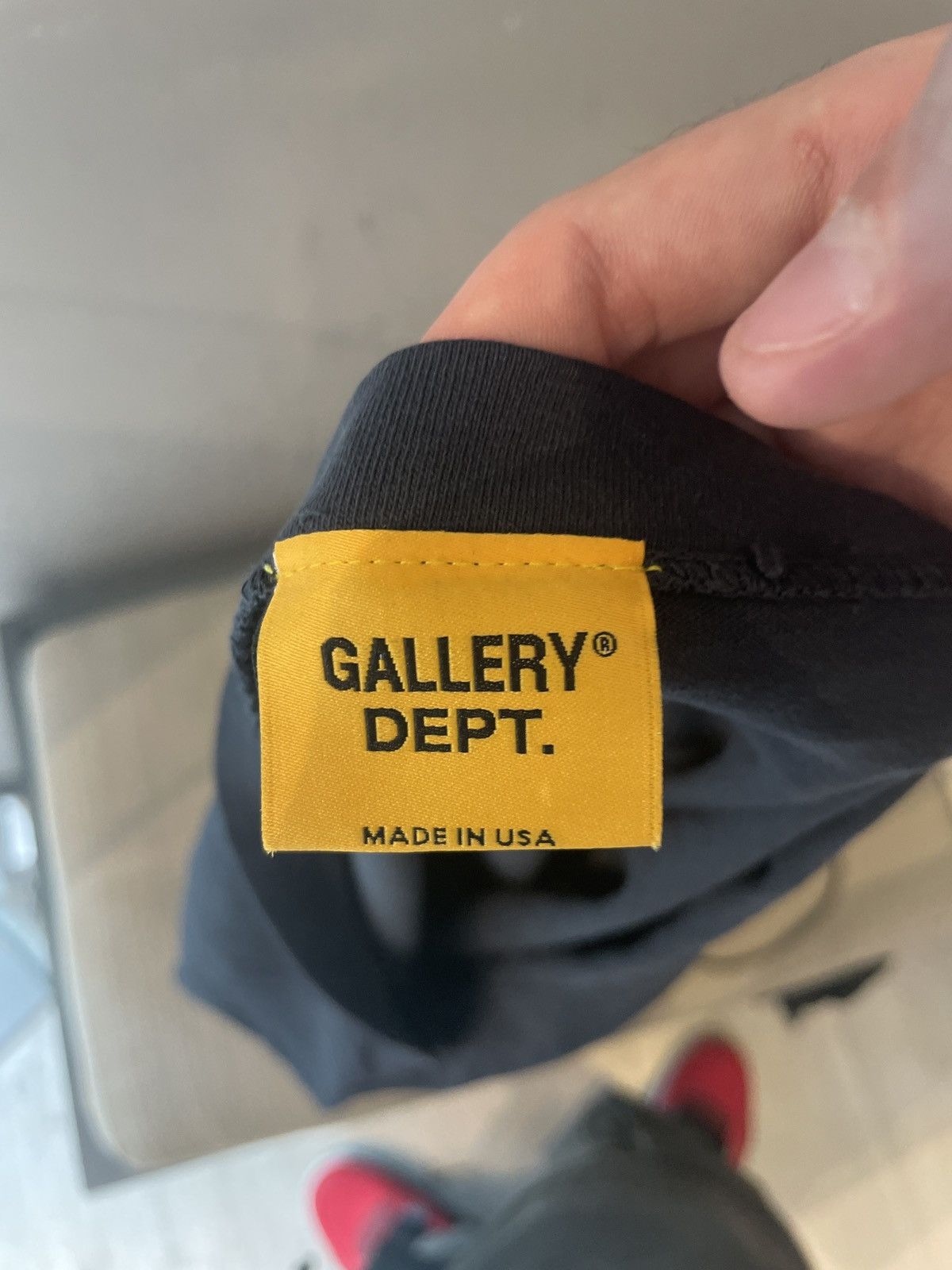 Gallery Dept. Gallery Dept. Pocket T-Shirt Black M Size US M / EU 48-50 / 2 - 5 Thumbnail