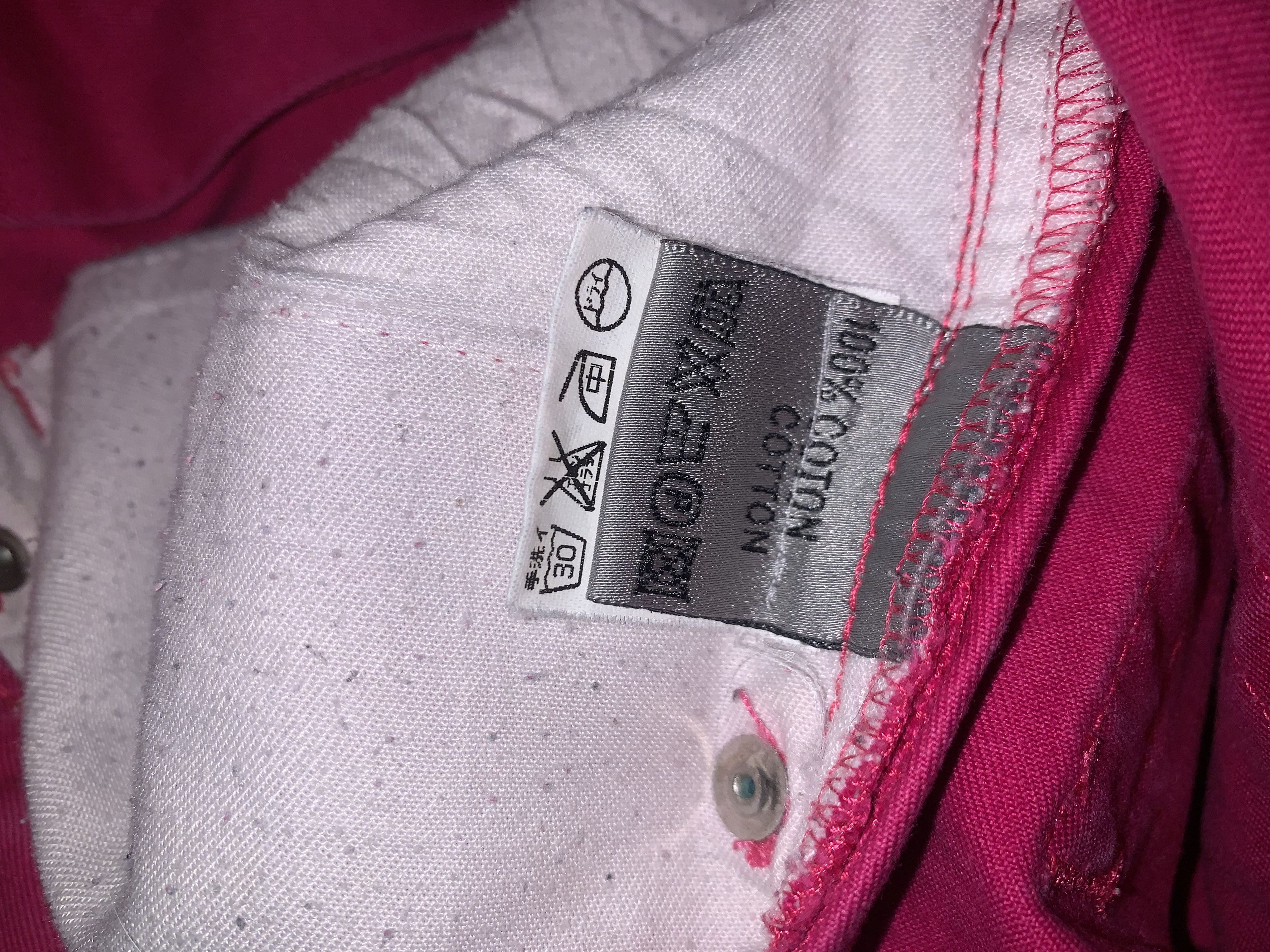 Dior SS05 Dior Homme Fuchsia Jeans Size US 33 - 16 Thumbnail