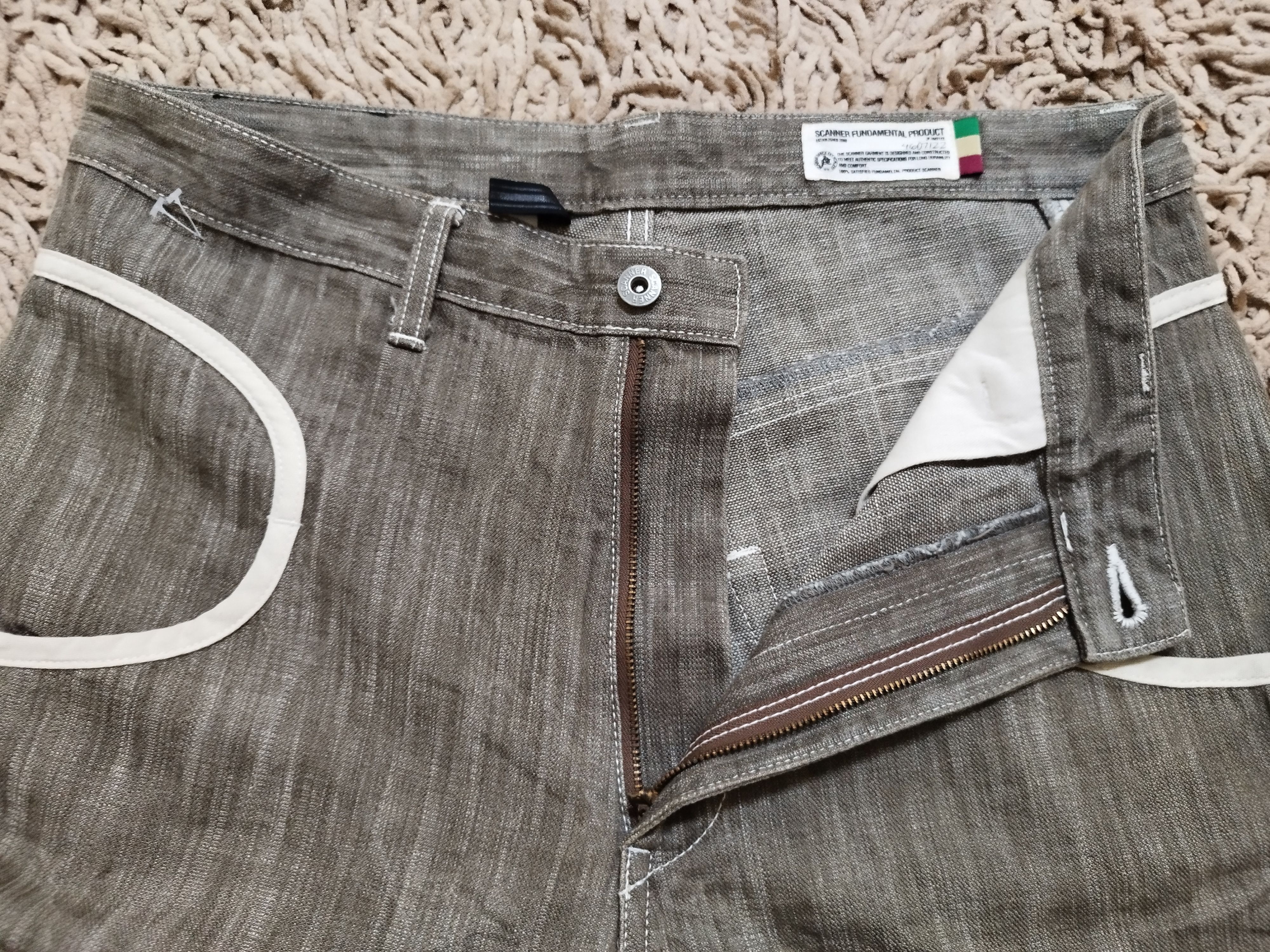 If Six Was Nine × Japanese Brand Scanner Fundamental jeans nice design Size US 34 / EU 50 - 10 Thumbnail