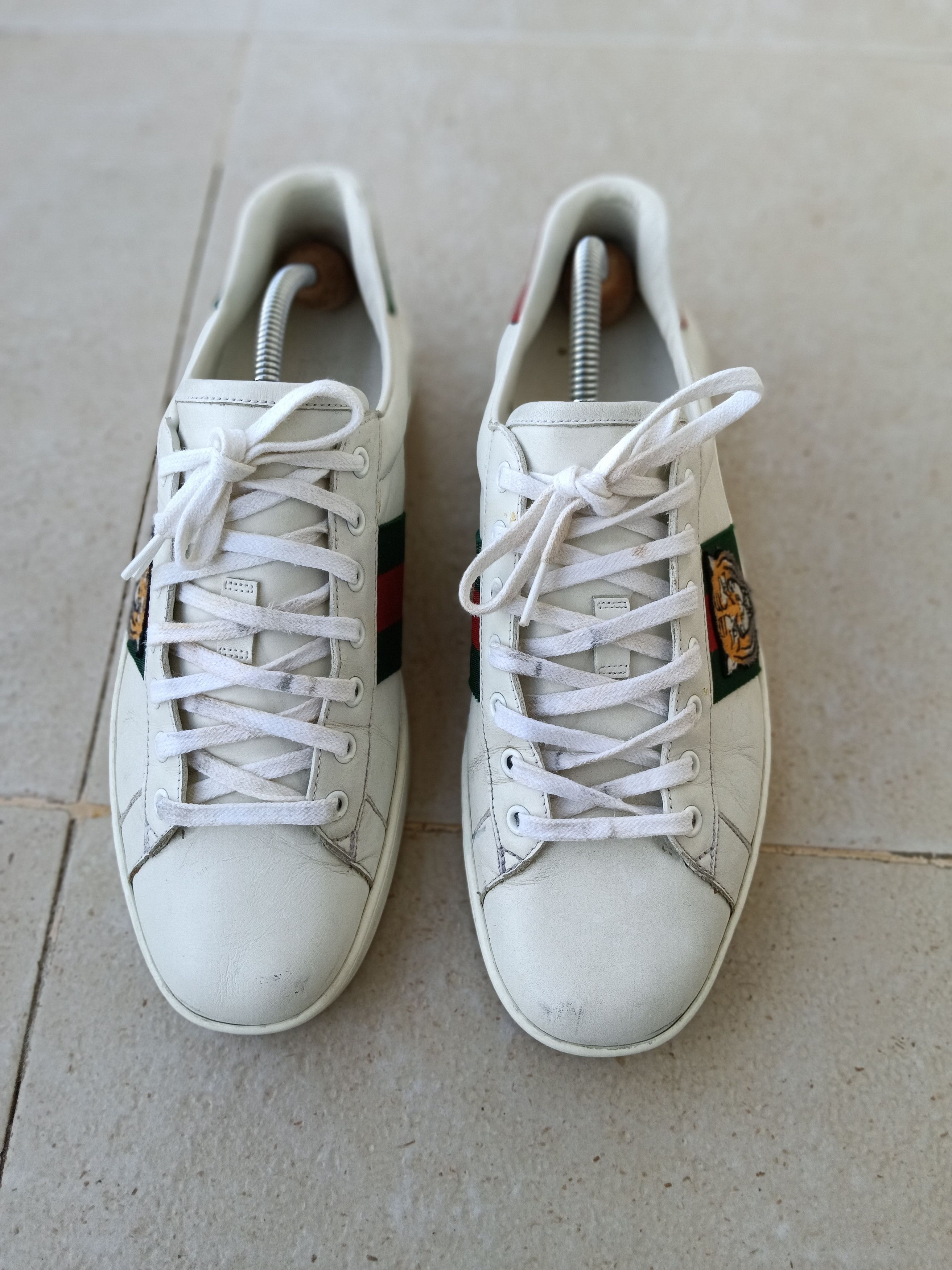Gucci Gucci ace embroidered Tiger low top sneakers Size US 10 / EU 43 - 2 Thumbnail