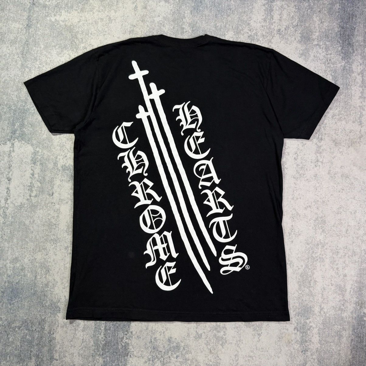 Chrome Hearts LIKE NEW! RS3 BIG THREE CROSS Size US XL / EU 56 / 4 - 1 Thumbnail