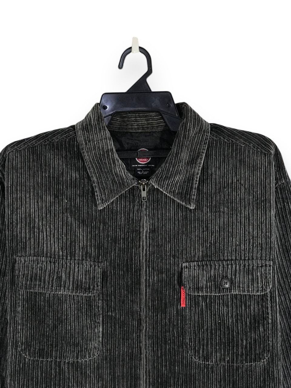 Vintage Vintage lucky strike corduroy zipper jacket Size US L / EU 52-54 / 3 - 2 Thumbnail