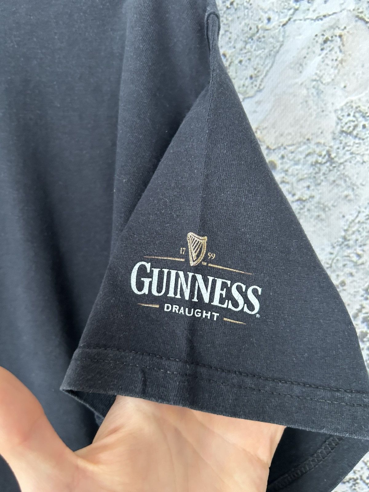 Vintage Vintage Guinness Beer Promo Graphic Tee 90s Baggy Rap Size US L / EU 52-54 / 3 - 5 Thumbnail