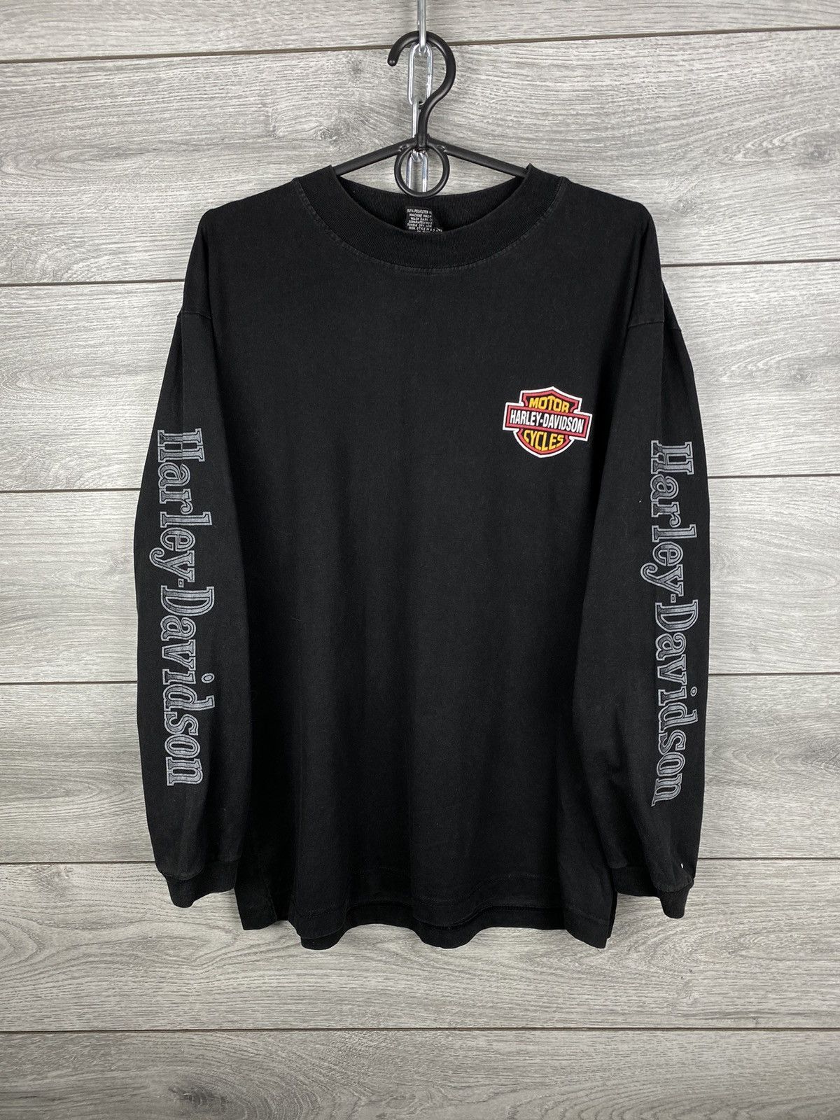 Harley Davidson Vintage Harley Davidson Eagle Rider Long Sleeve T Shirt 90s Size US M / EU 48-50 / 2 - 10 Thumbnail