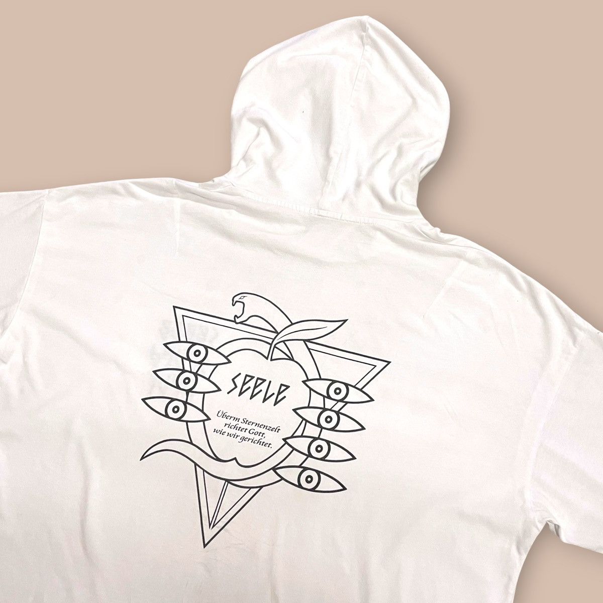 Anime 2018 Neon Genesis Evangelion x GU "Seele" logo hoodie Size US L / EU 52-54 / 3 - 8 Thumbnail