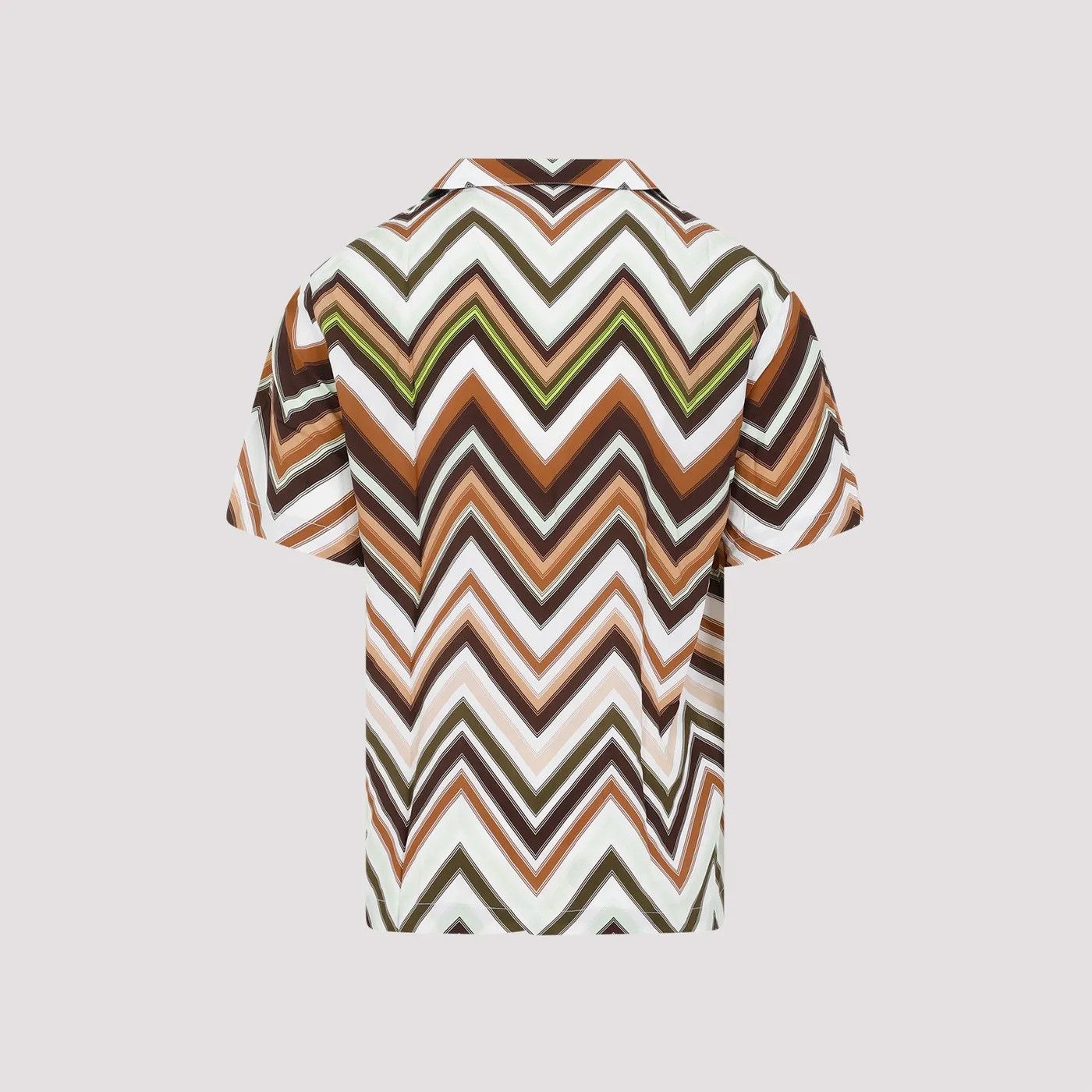 Missoni o1mle0925 Short Sleeve Shirt in Multicolor Size US XL / EU 56 / 4 - 2 Thumbnail