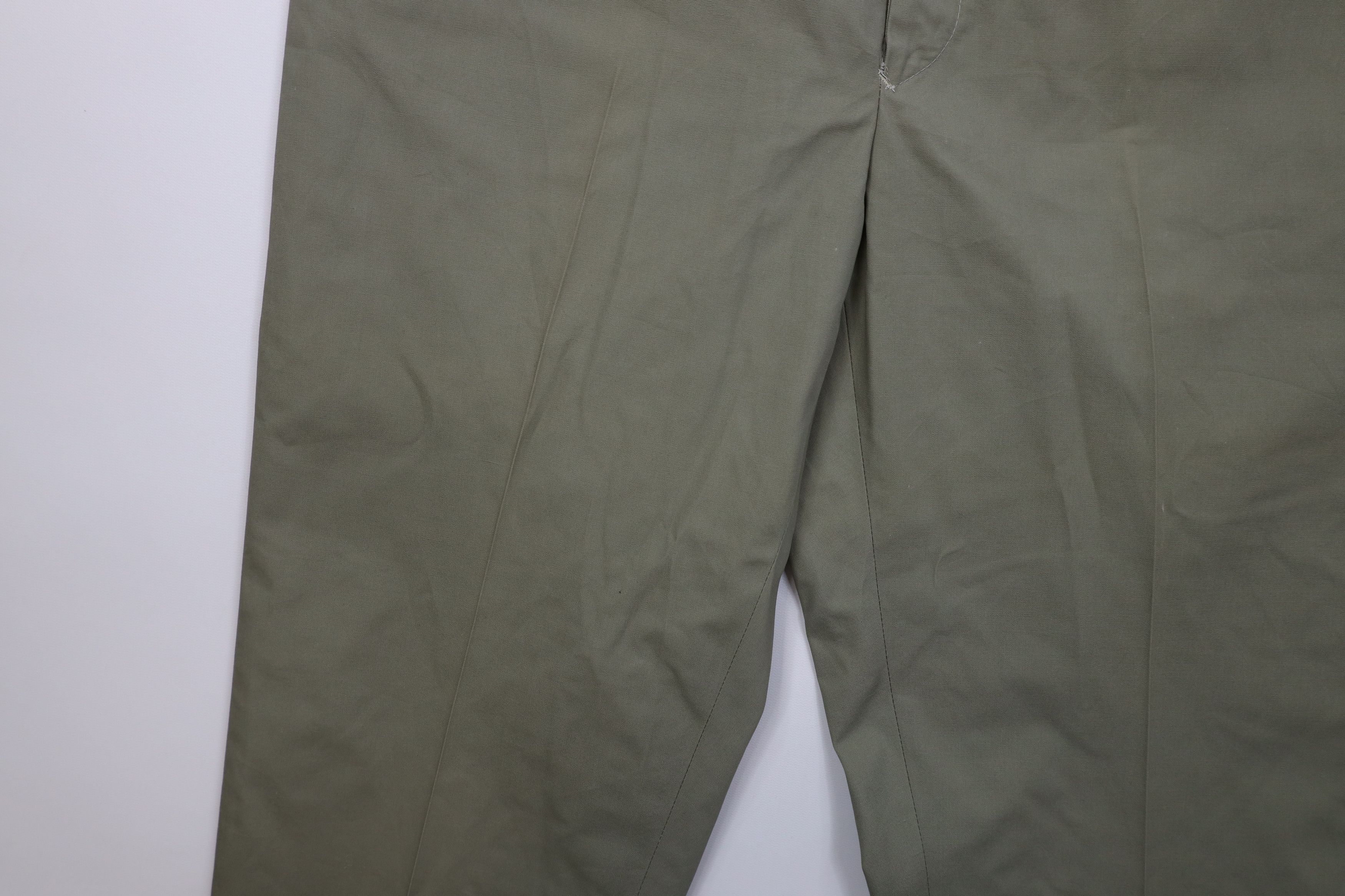 Vintage Vintage 60s 70s Streetwear Leg Chino Pants Light Green Size US 34 / EU 50 - 6 Thumbnail
